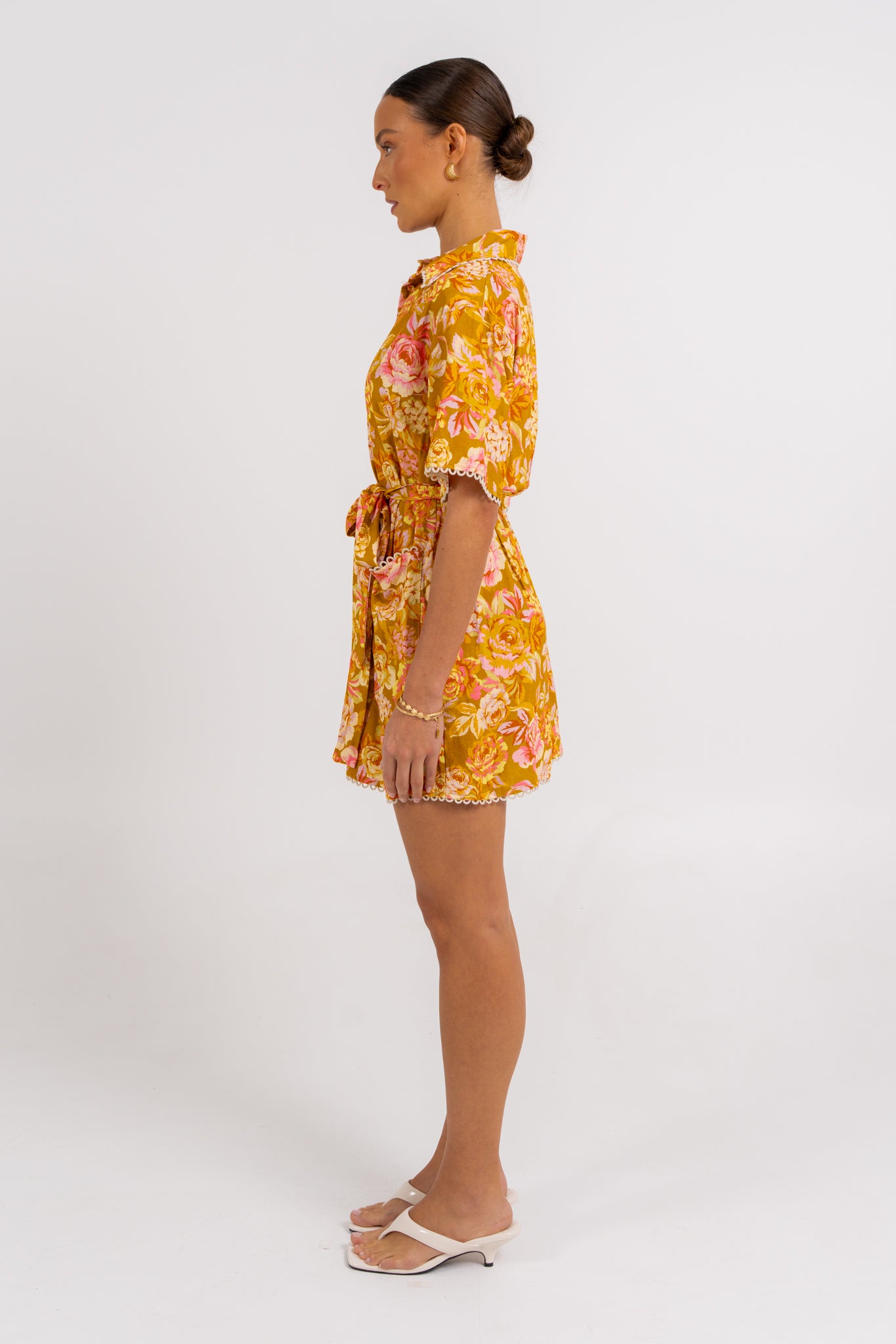 Bello Mini Dress Hinterbloom Print