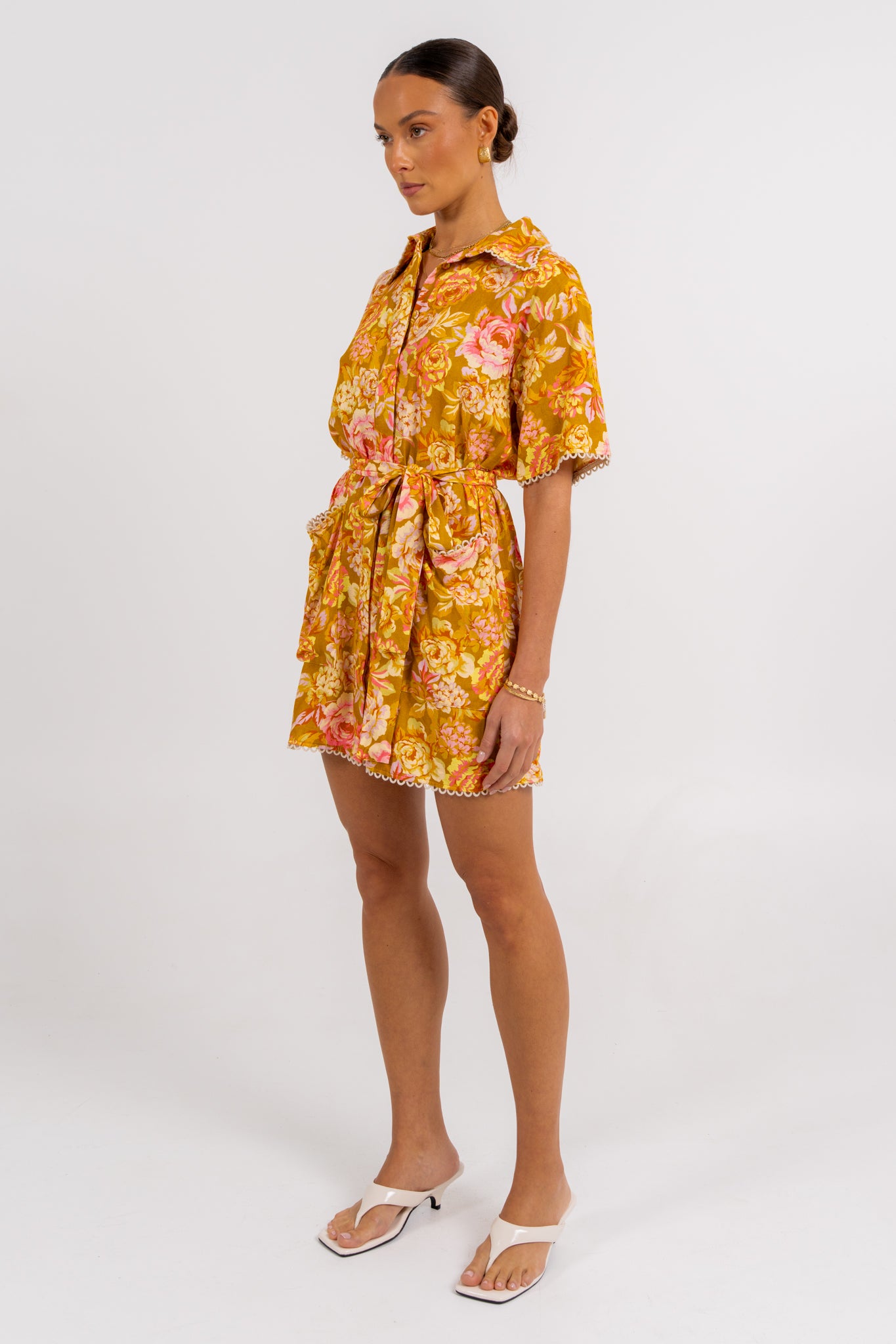 Bello Mini Dress Hinterbloom Print