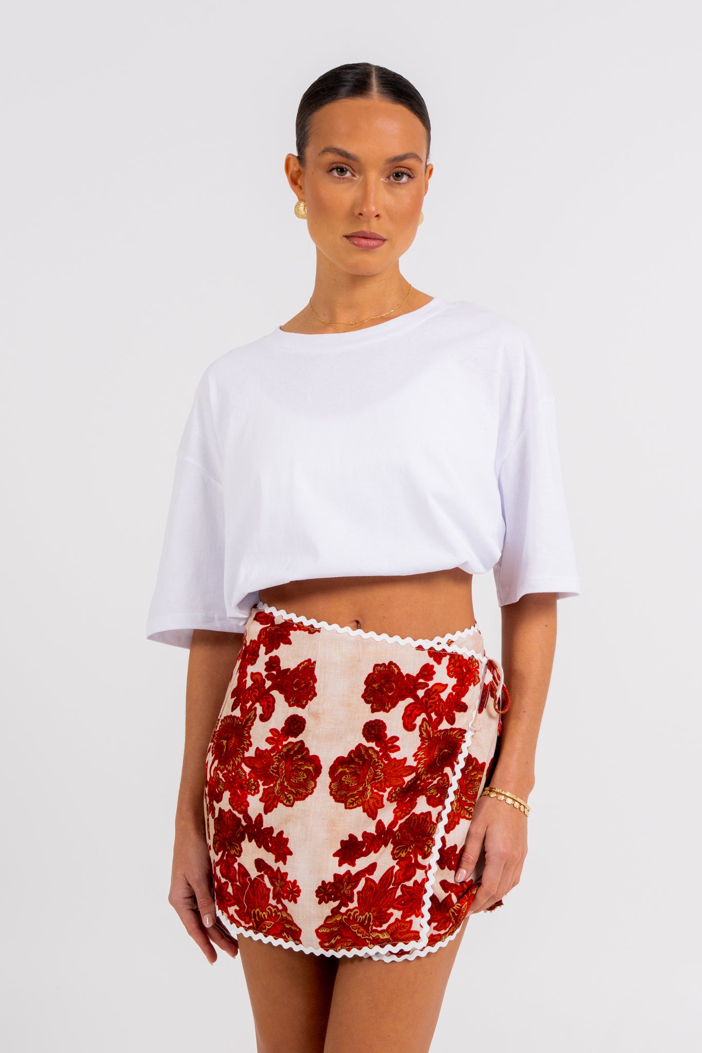 Ivy Mini Skirt Avenelle Print