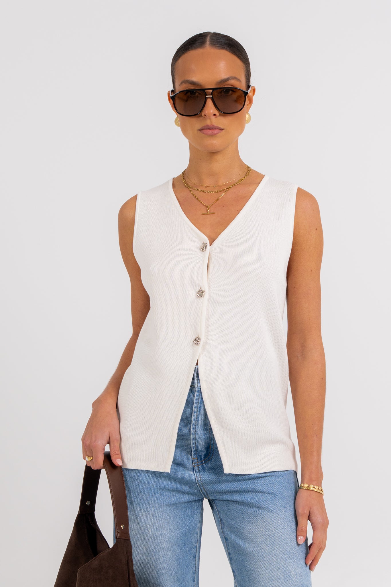 Elena Top Cream
