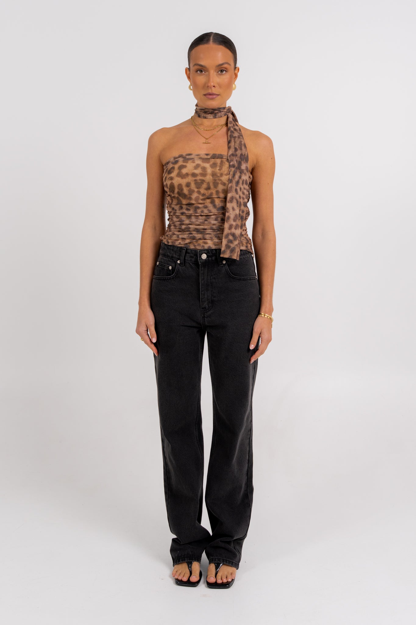 Jenny Top Leopard