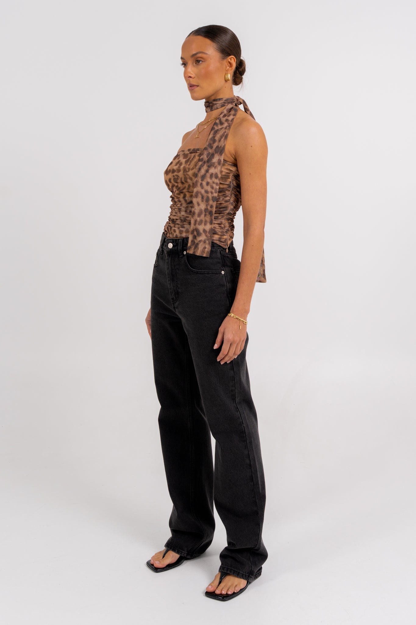 Jenny Top Leopard