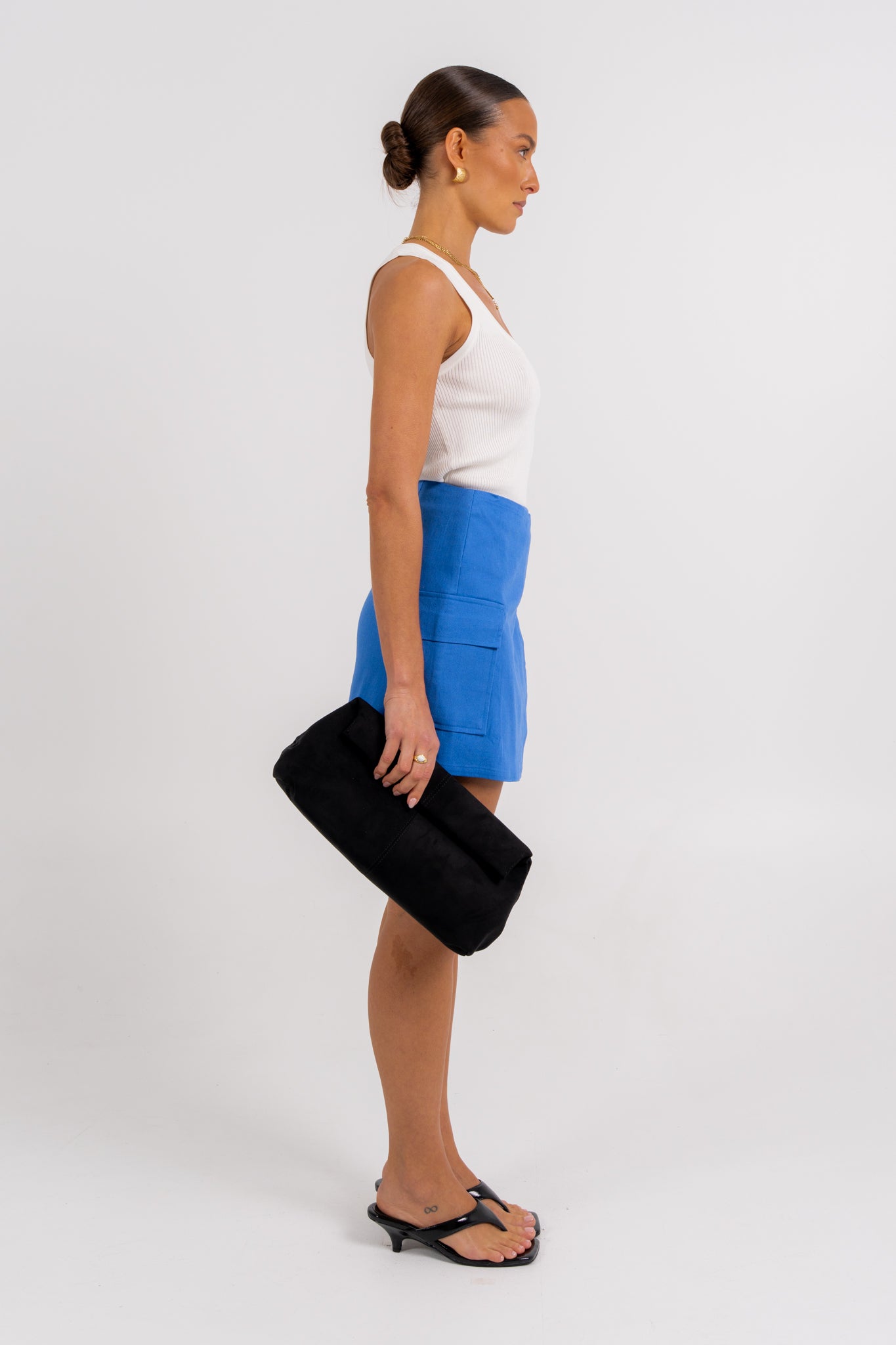 Valtos Skirt Cobalt Blue