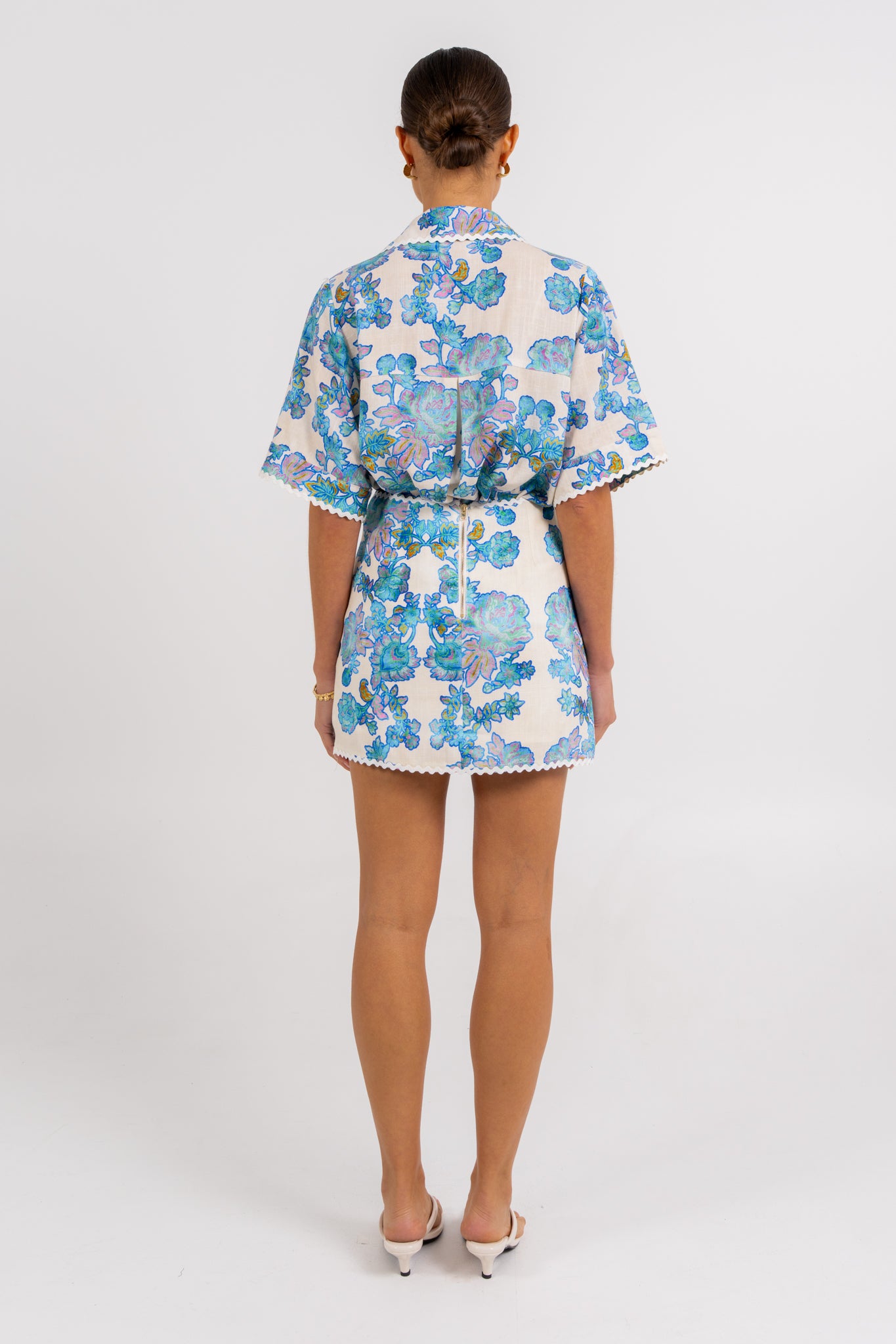Aprire Mini Skirt Inkora Print