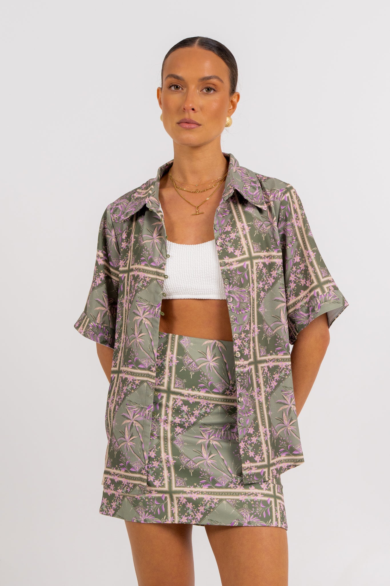 Taman Shirt Toucan Print