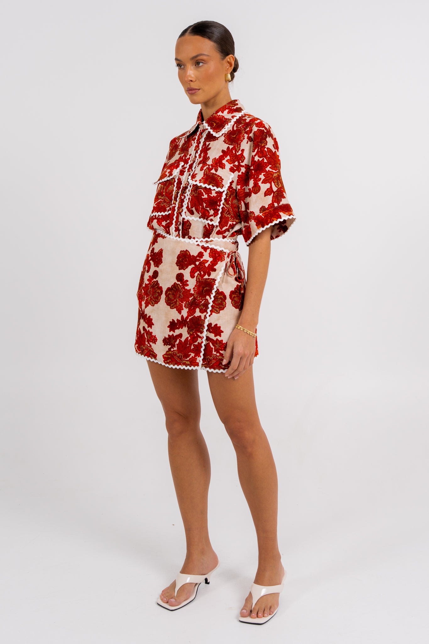 Ivy Mini Skirt Avenelle Print