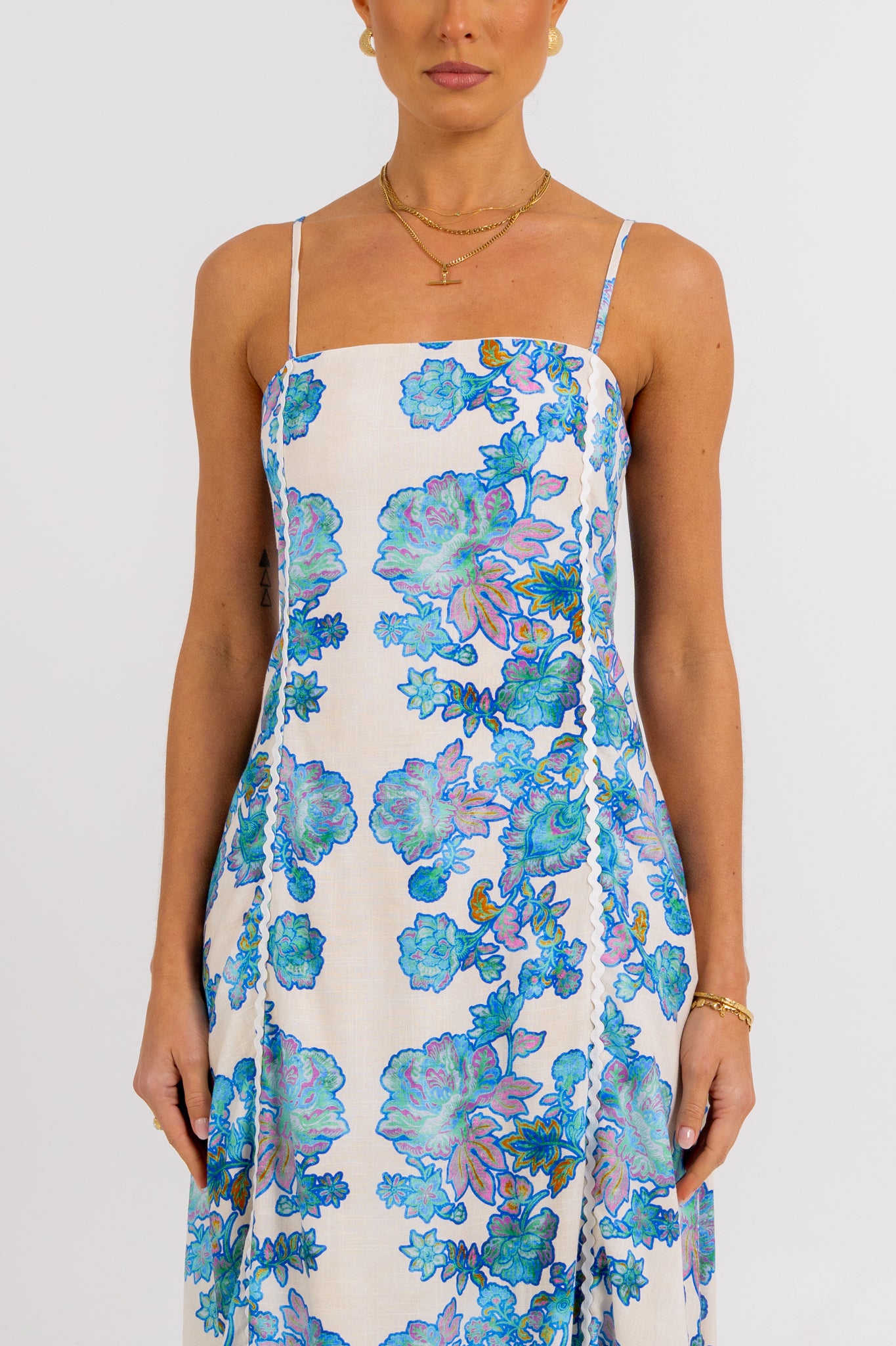 Grazie Maxi Dress Inkora Print