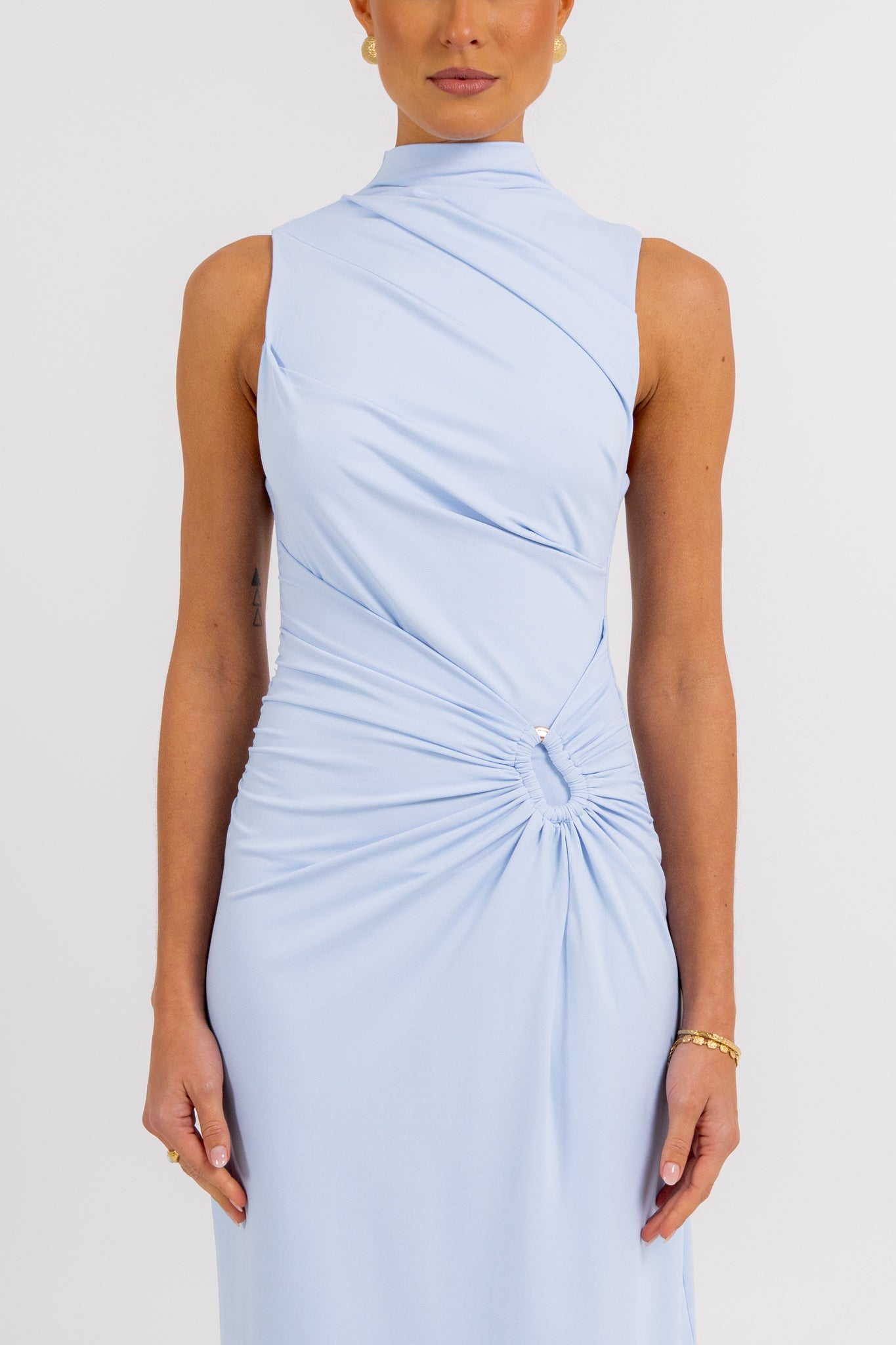 Ulla Maxi Dress Baby Blue