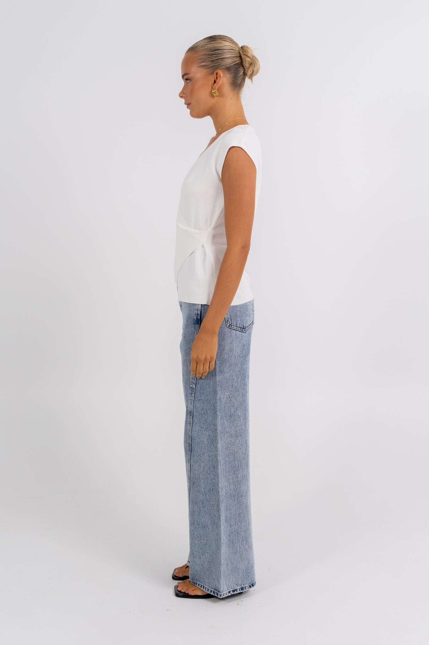 Delaney Top White
