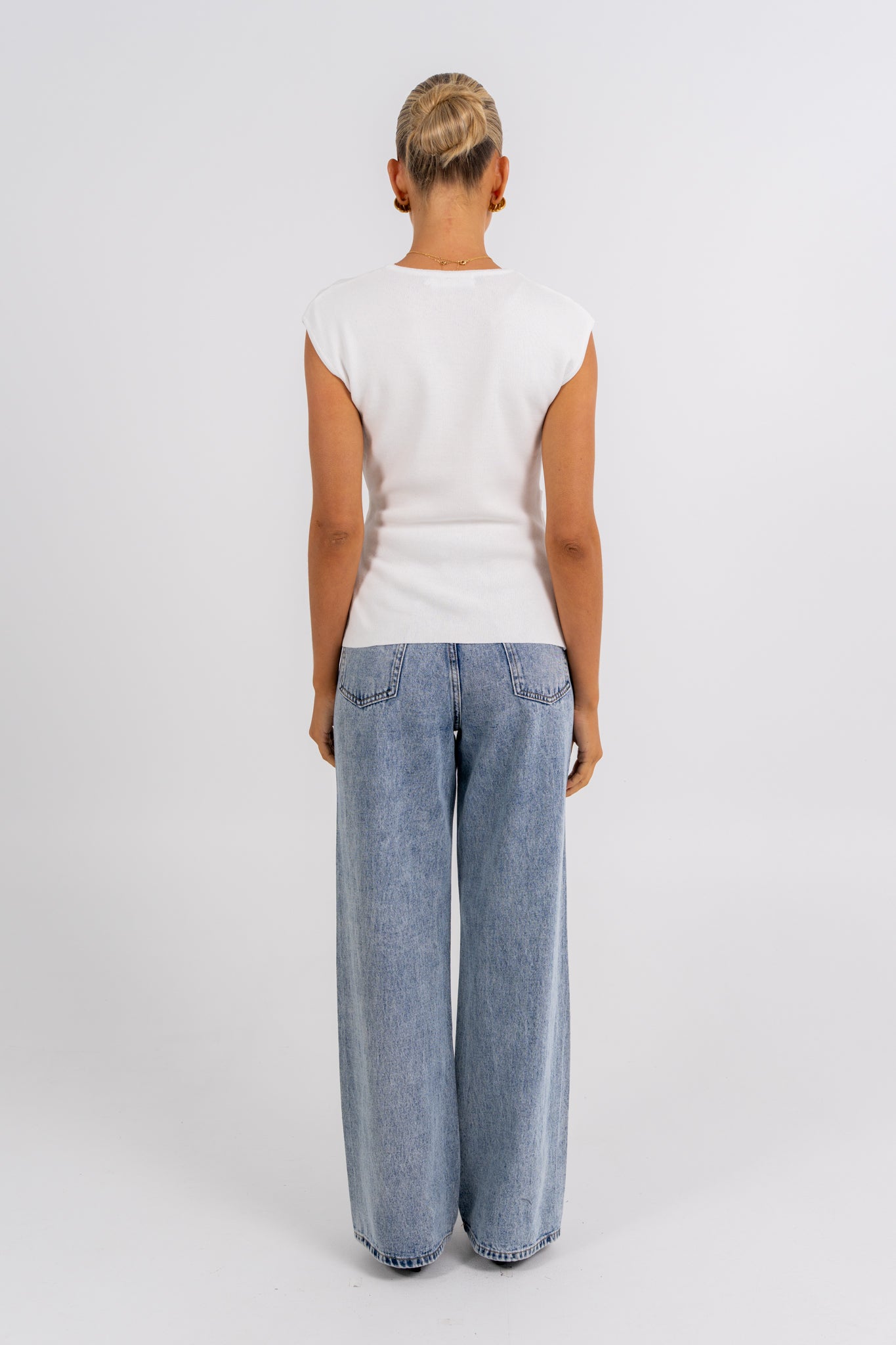 Delaney Top White