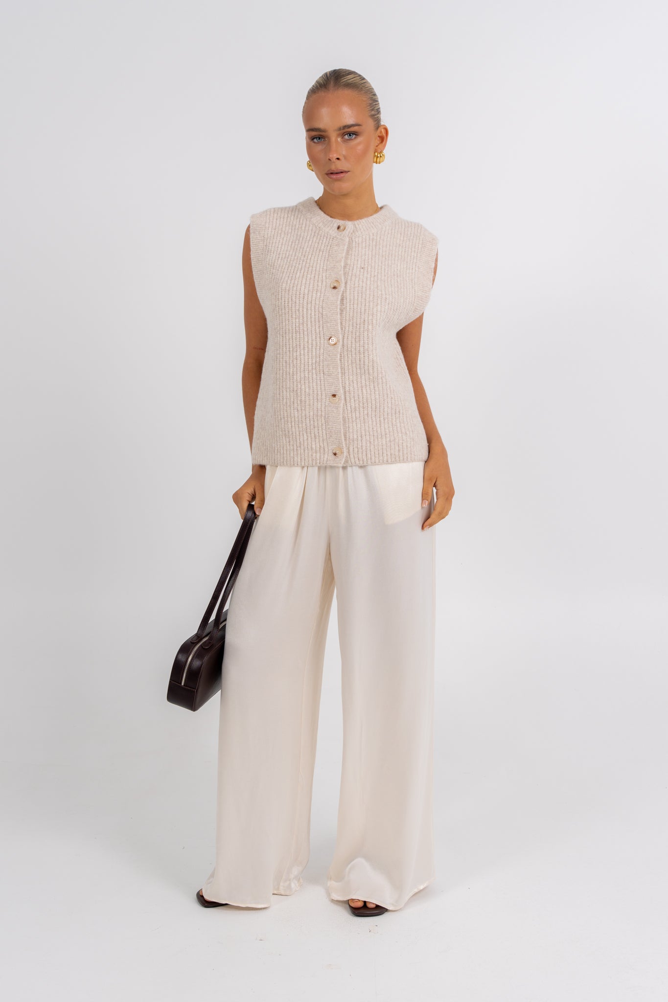 Louise Knit Oatmeal