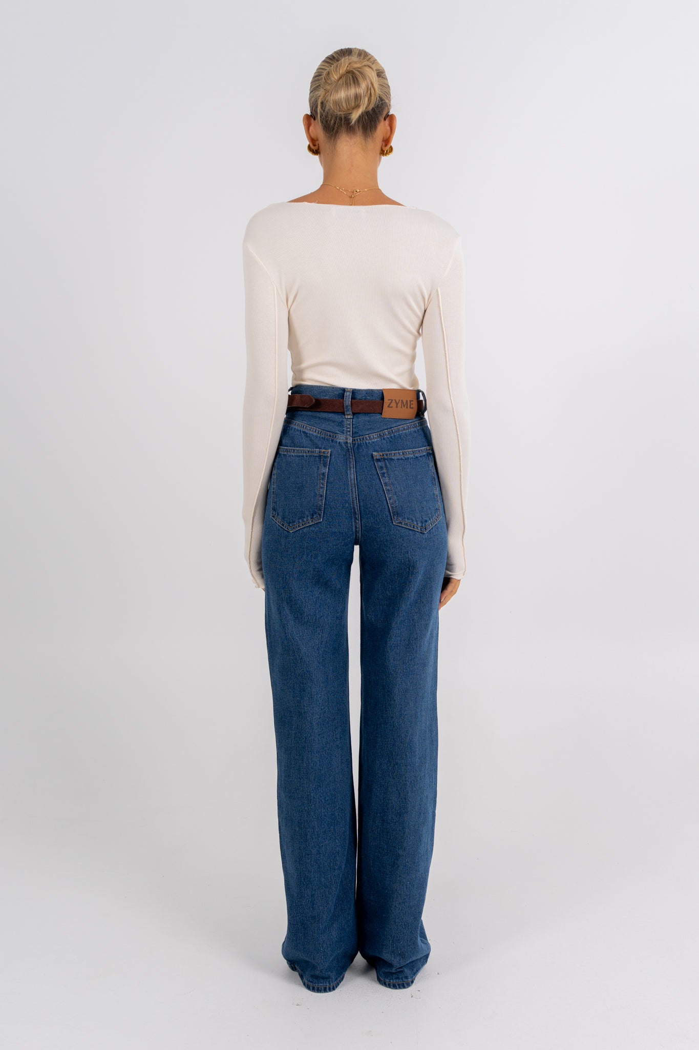 PRE ORDER Nicka Long Sleeve Top Ivory