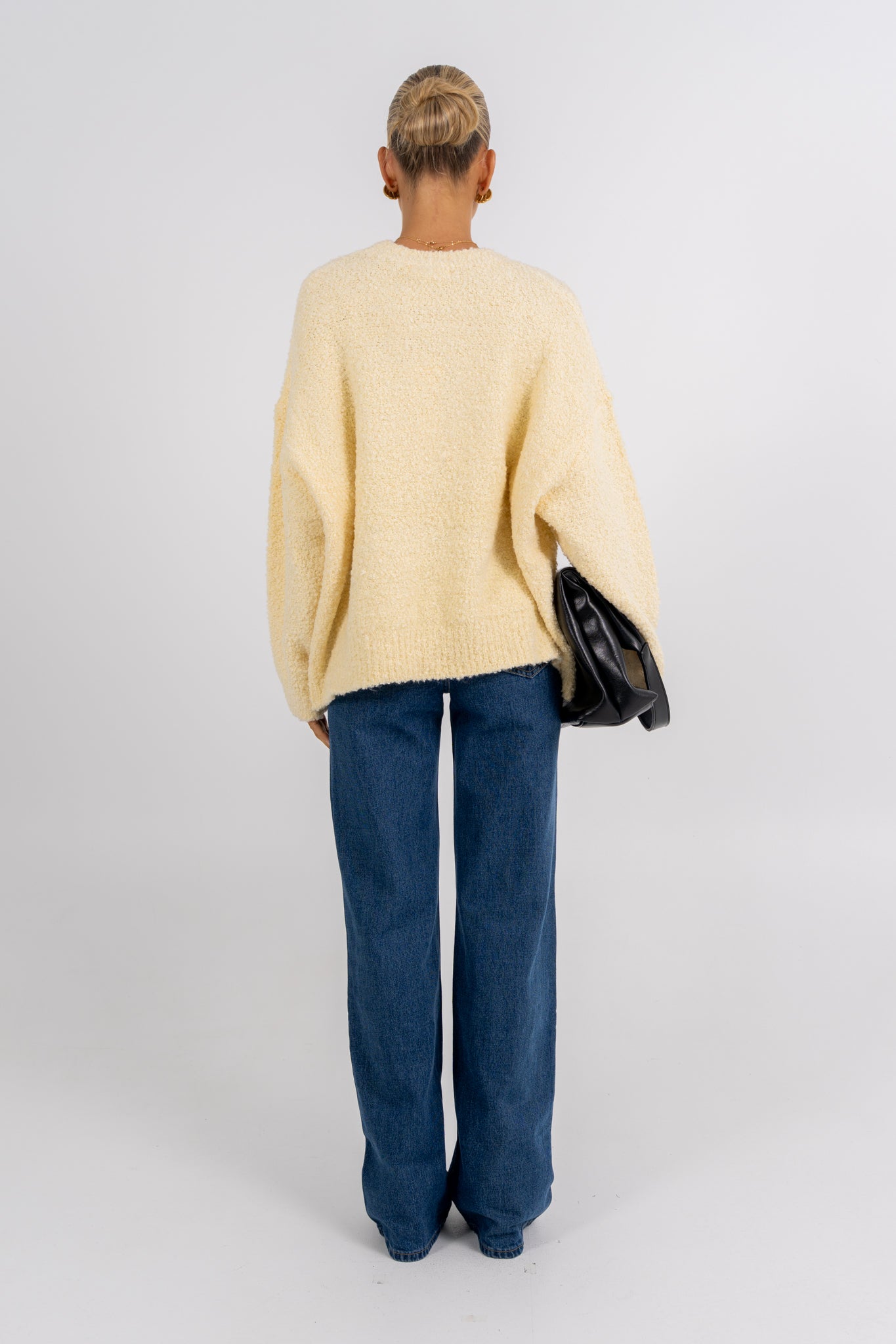 Bobbie Knit Jumper Lemon