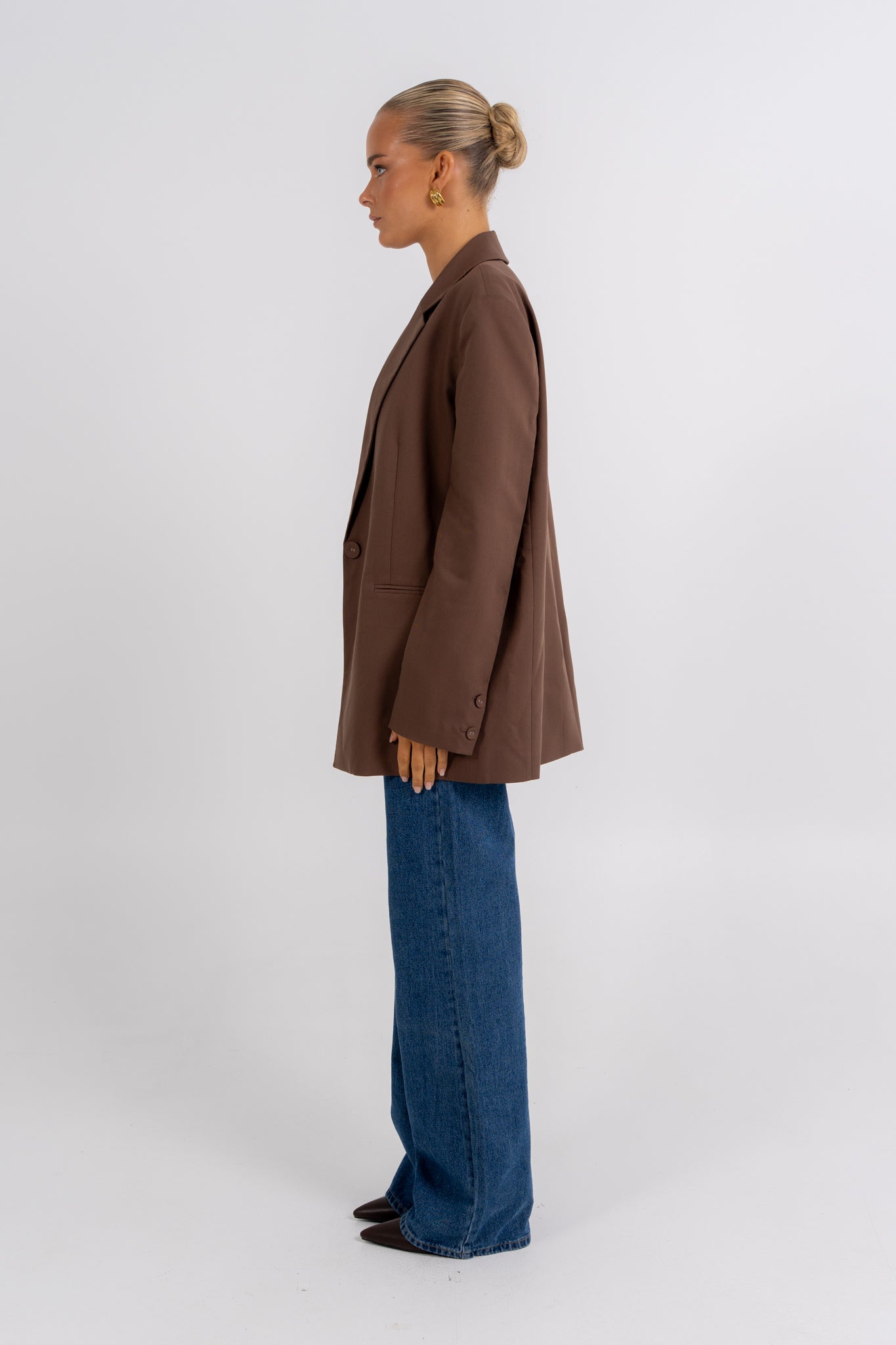 Quade Blazer Chocolate