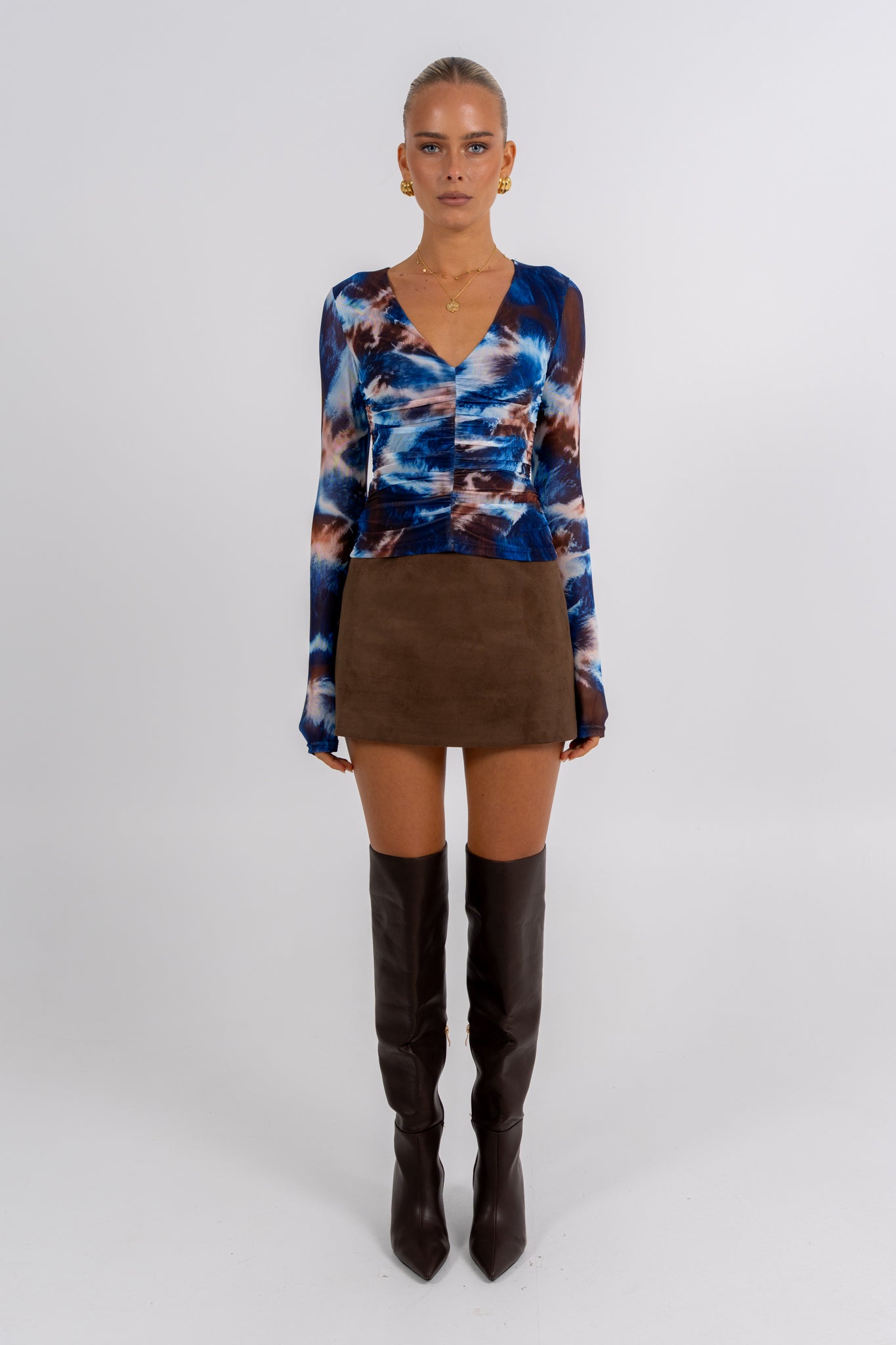 Gala Top Midnight Haze