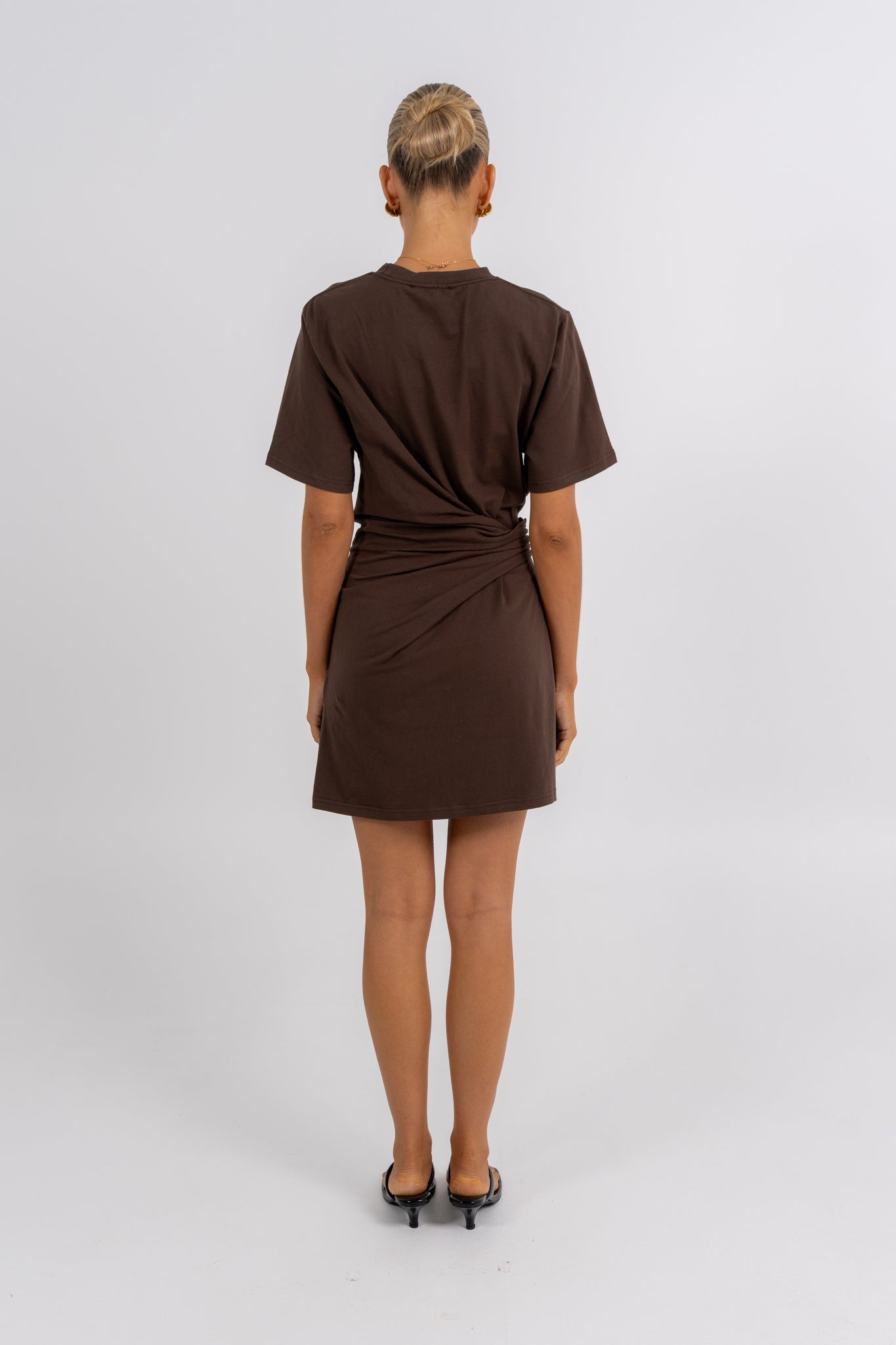 Gwendolyn Mini Dress Chocolate