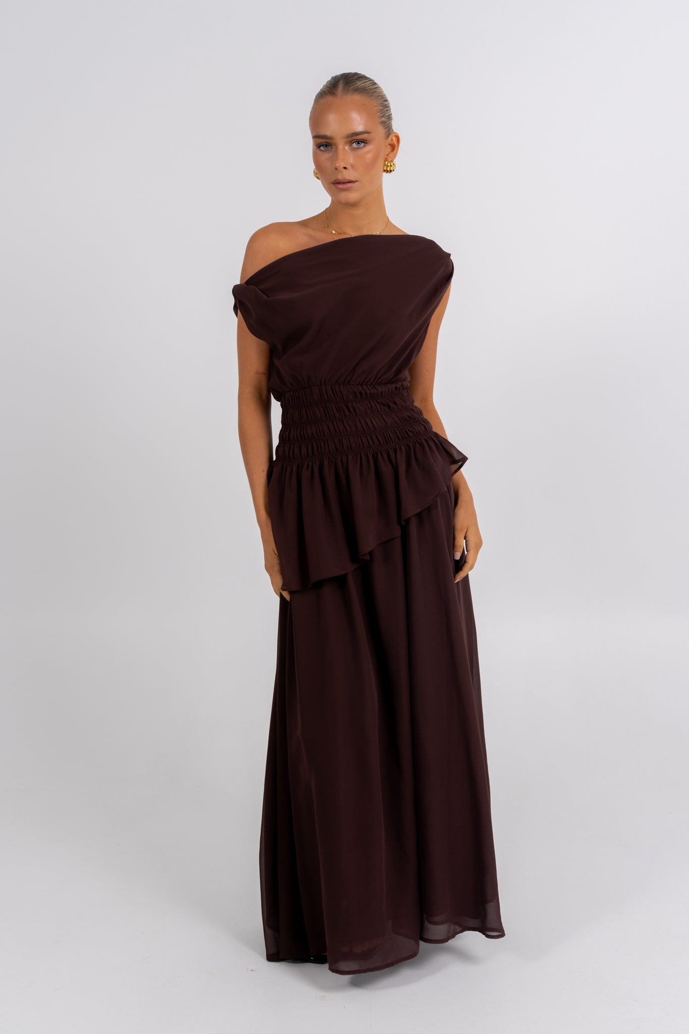 Ulah Maxi Skirt Chocolate