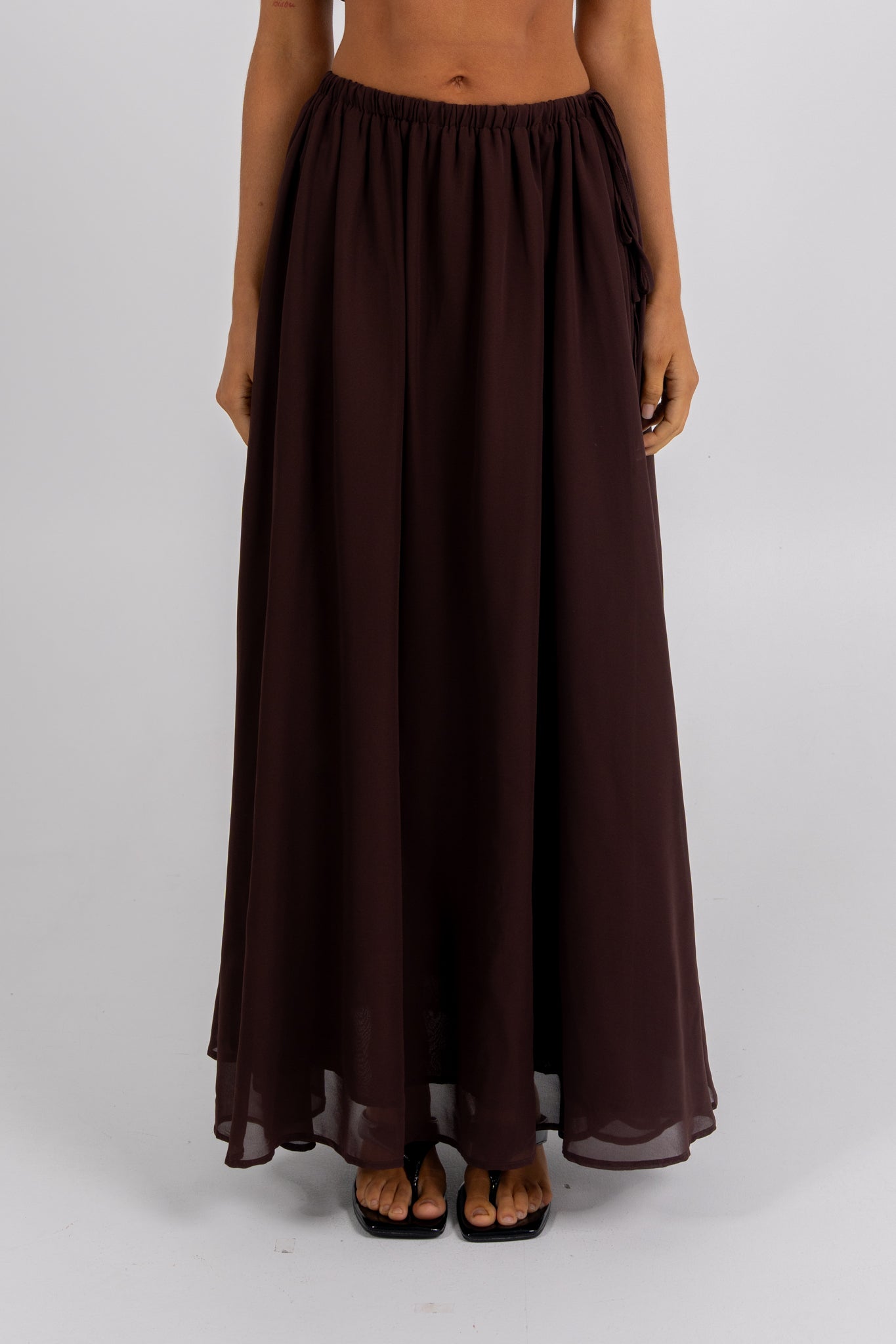 Ulah Maxi Skirt Chocolate