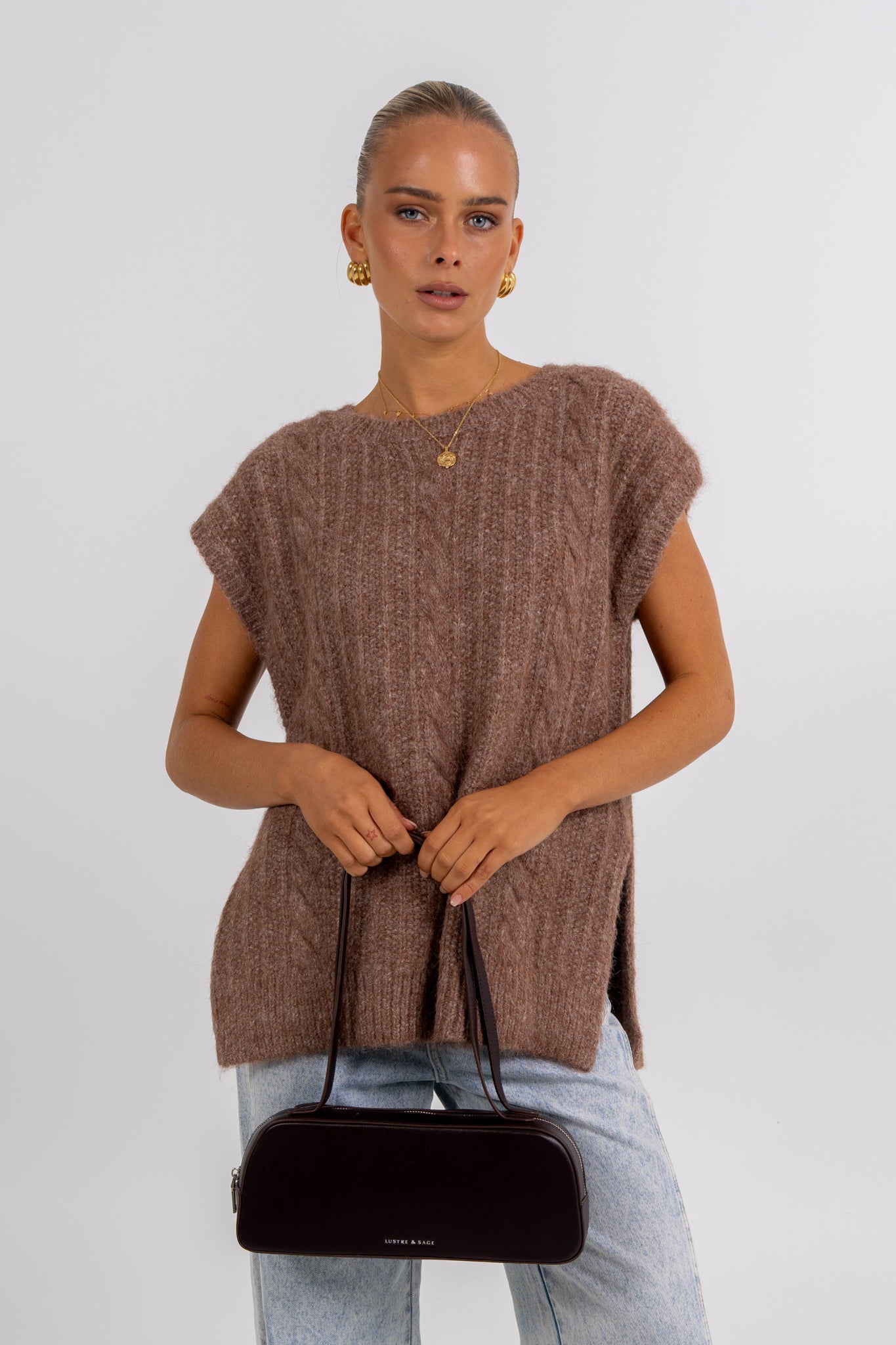 Xandra Knit Mocha