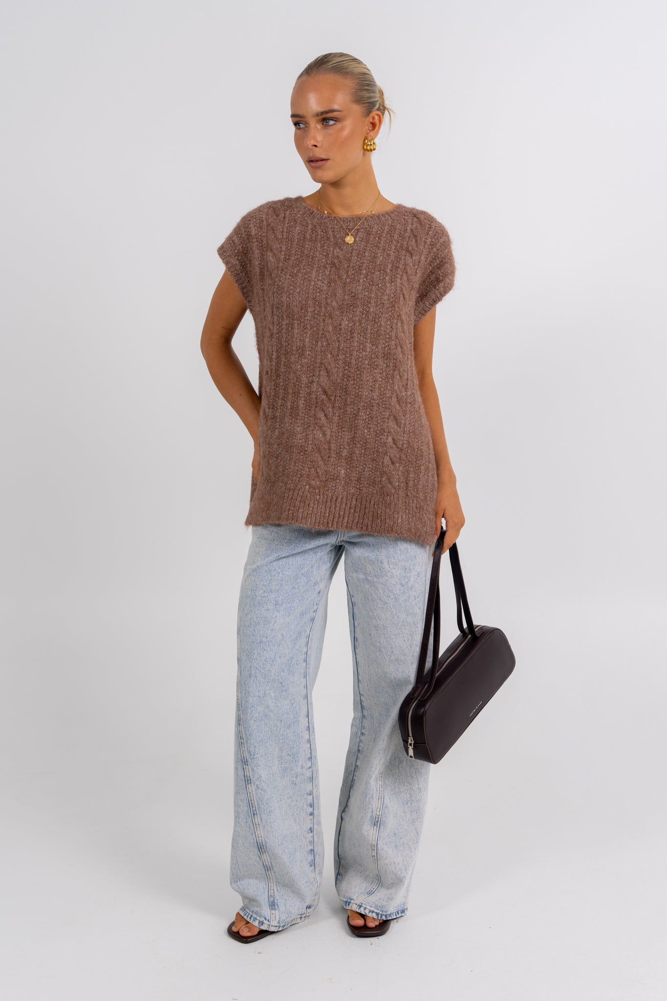 Xandra Knit Mocha