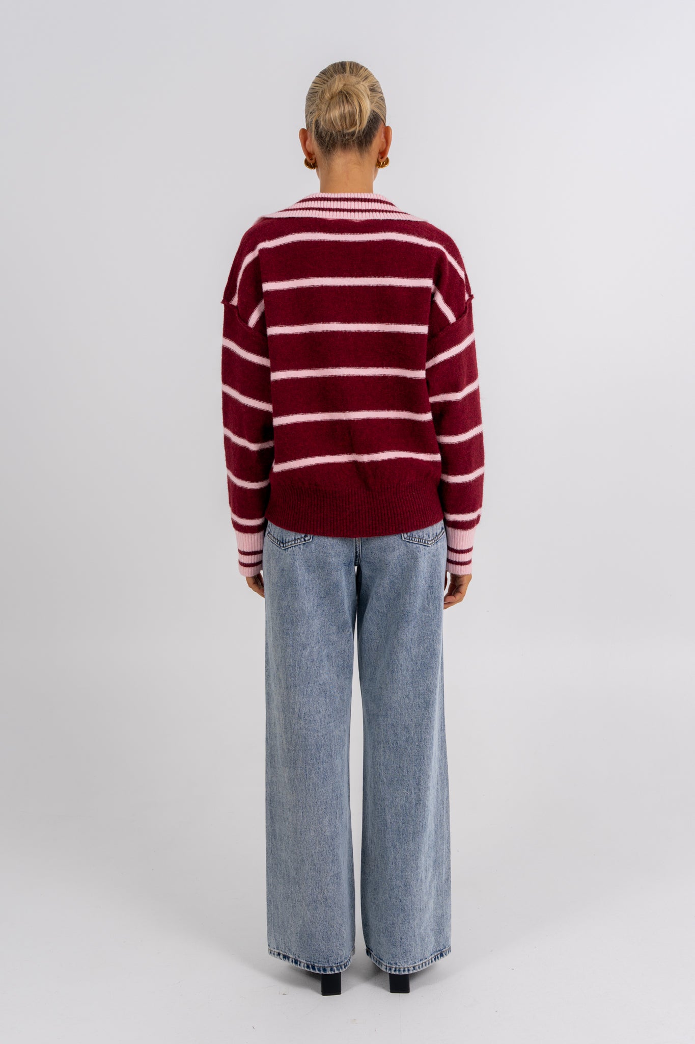 Alex Jumper Burgundy