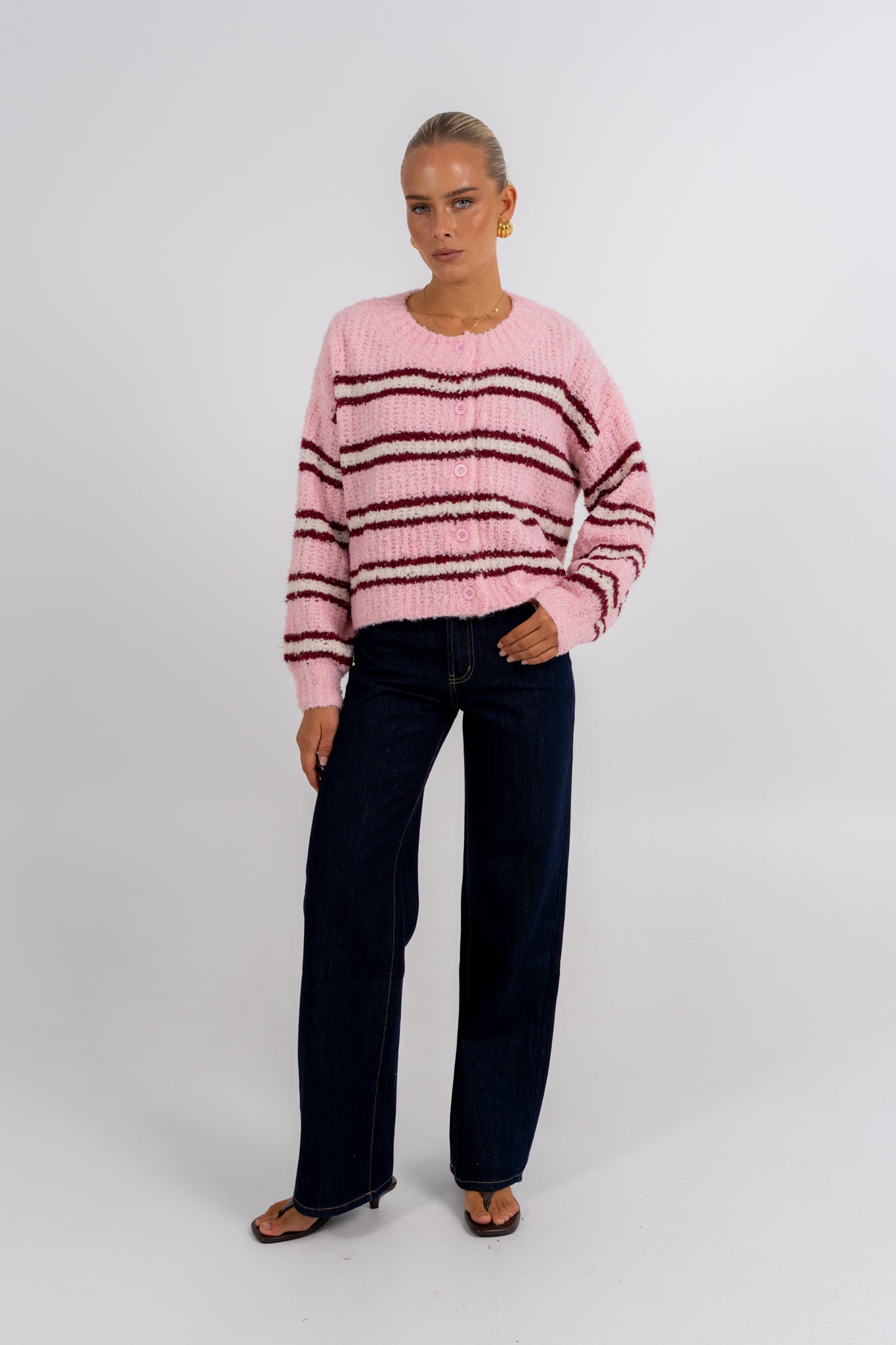 Ozelia Cardigan Pink