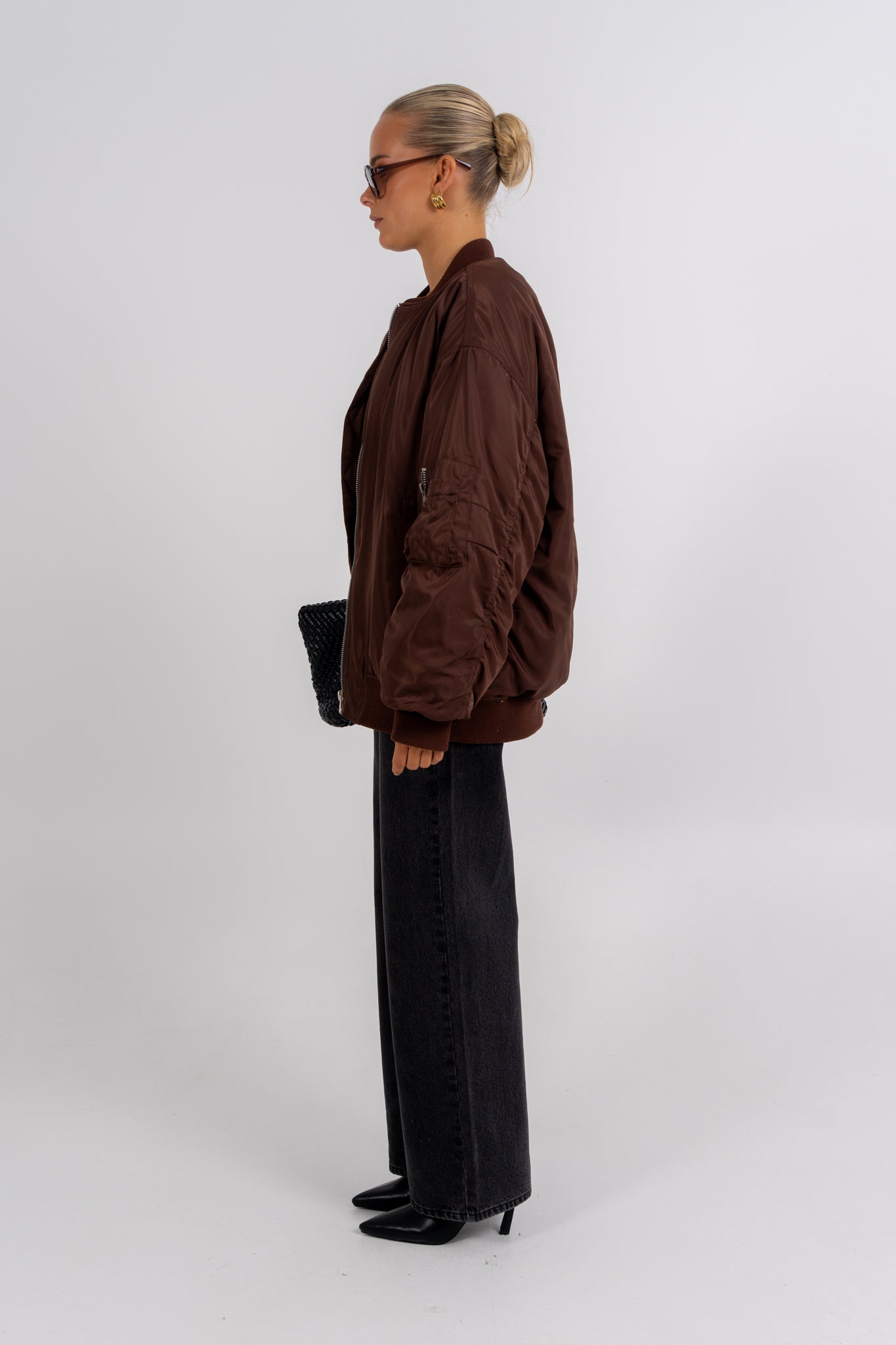 Estar Bomber Jacket Chocolate
