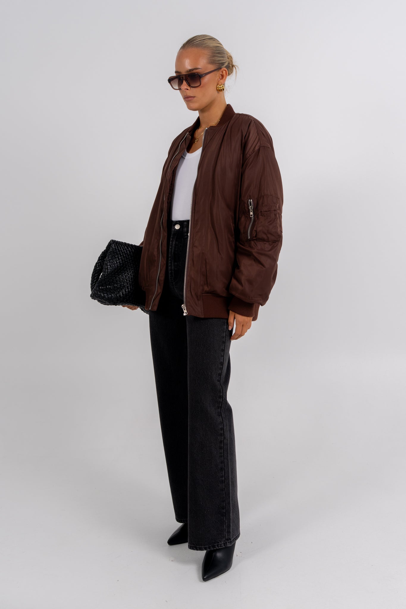 Estar Bomber Jacket Chocolate