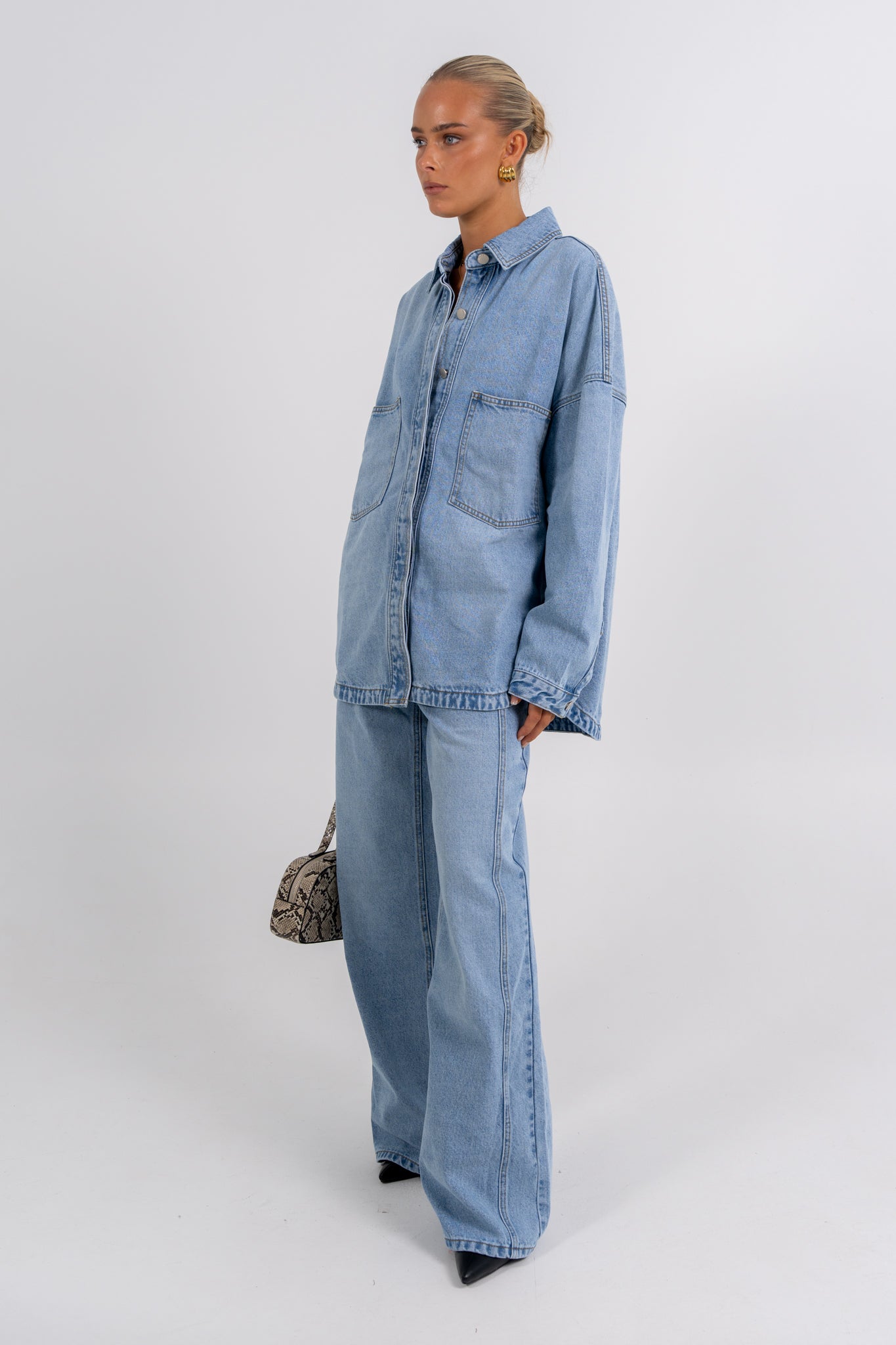 Ilou Denim Shirt Light Vintage