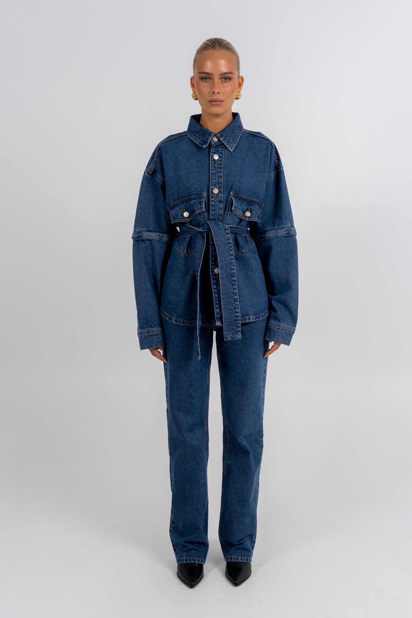 Embley Slim Leg Jean Dark Vintage