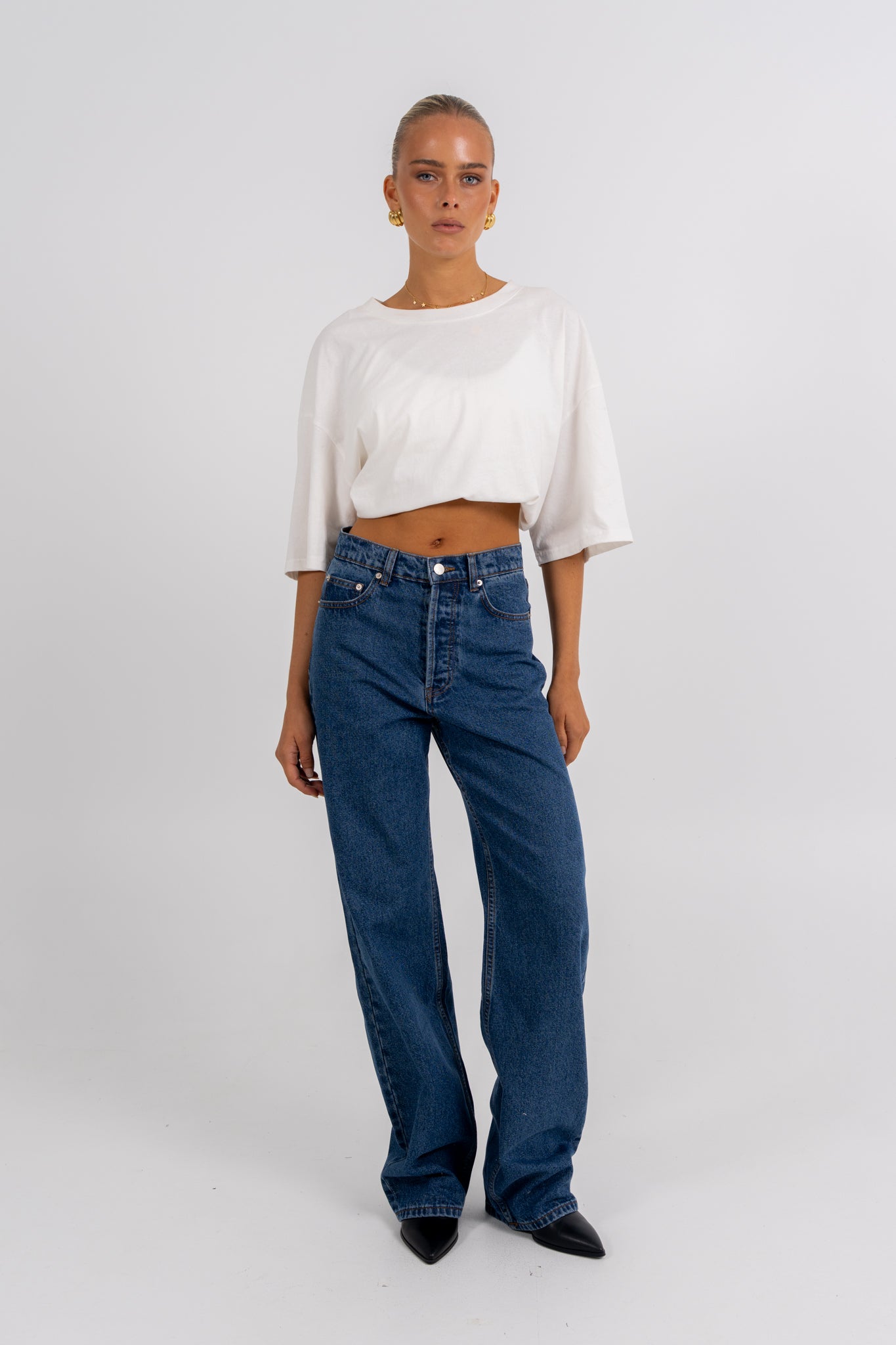 Embley Slim Leg Jean Dark Vintage