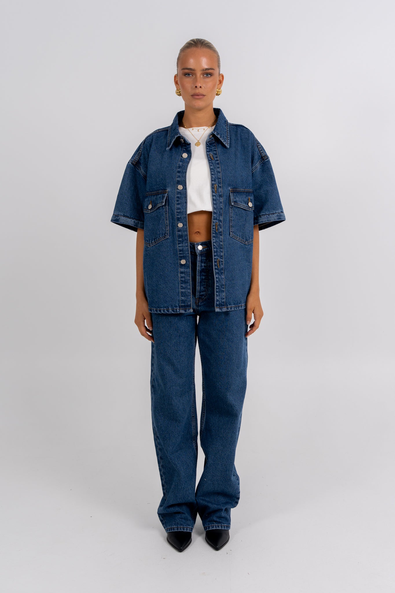 Embley Slim Leg Jean Dark Vintage