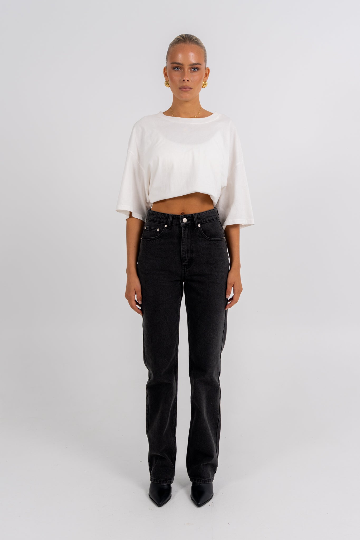 Embley Slim Leg Jean Black