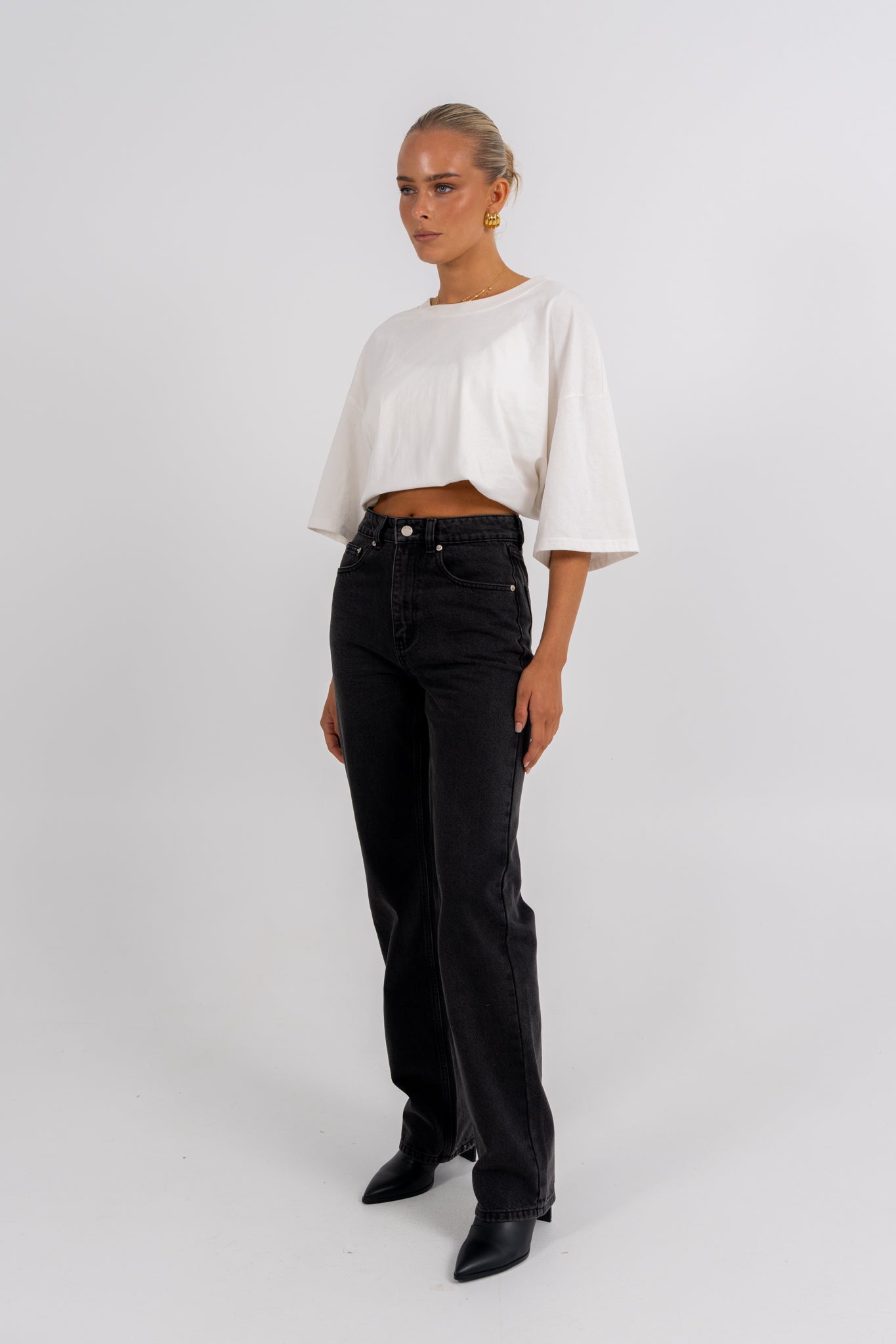 Embley Slim Leg Jean Black