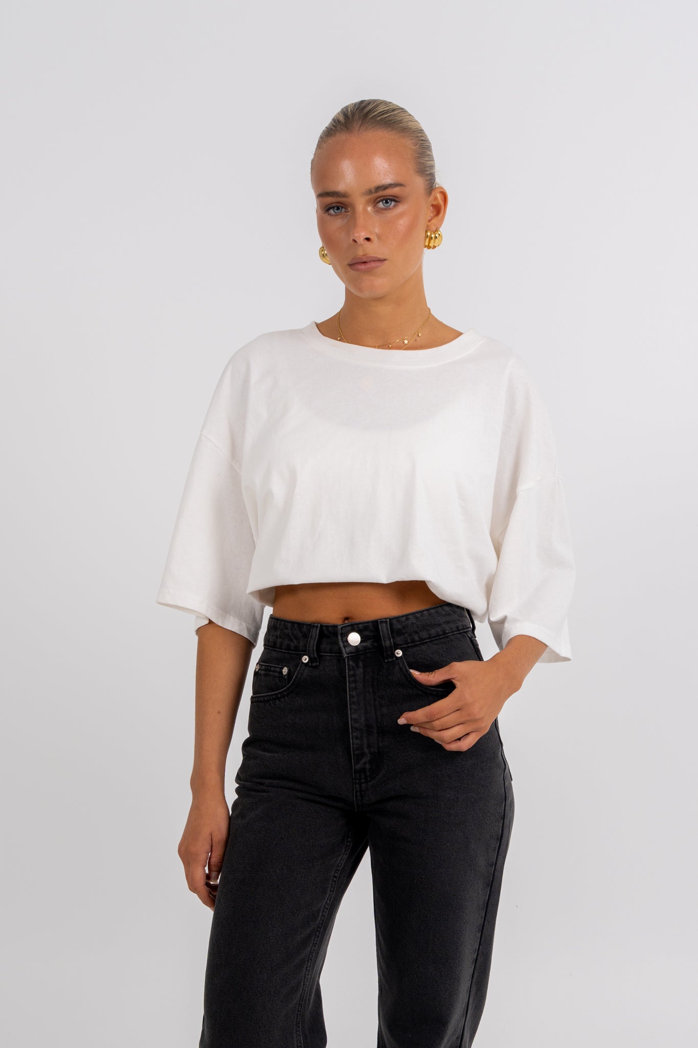 Embley Slim Leg Jean Black