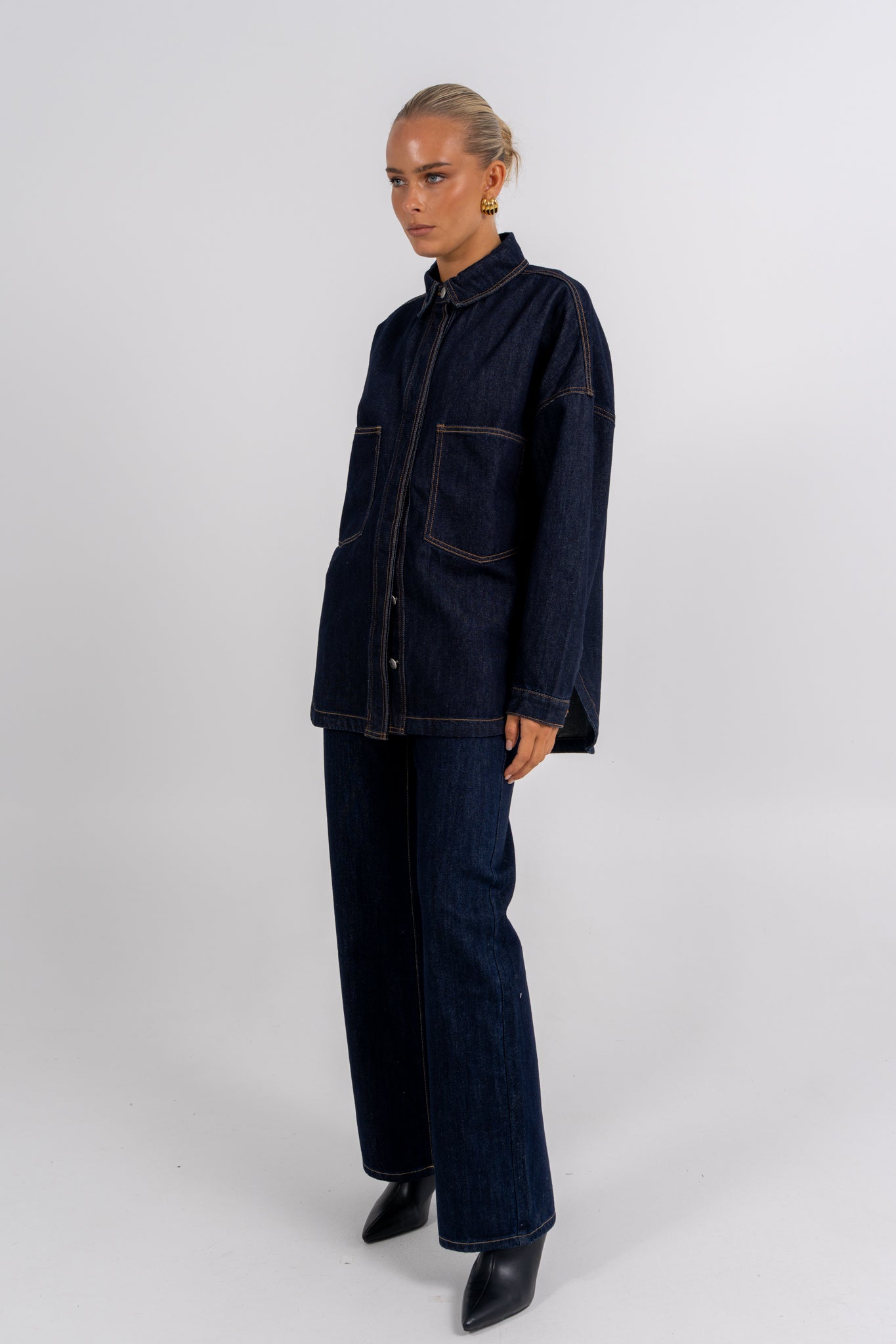 Ilou Denim Shirt Indigo
