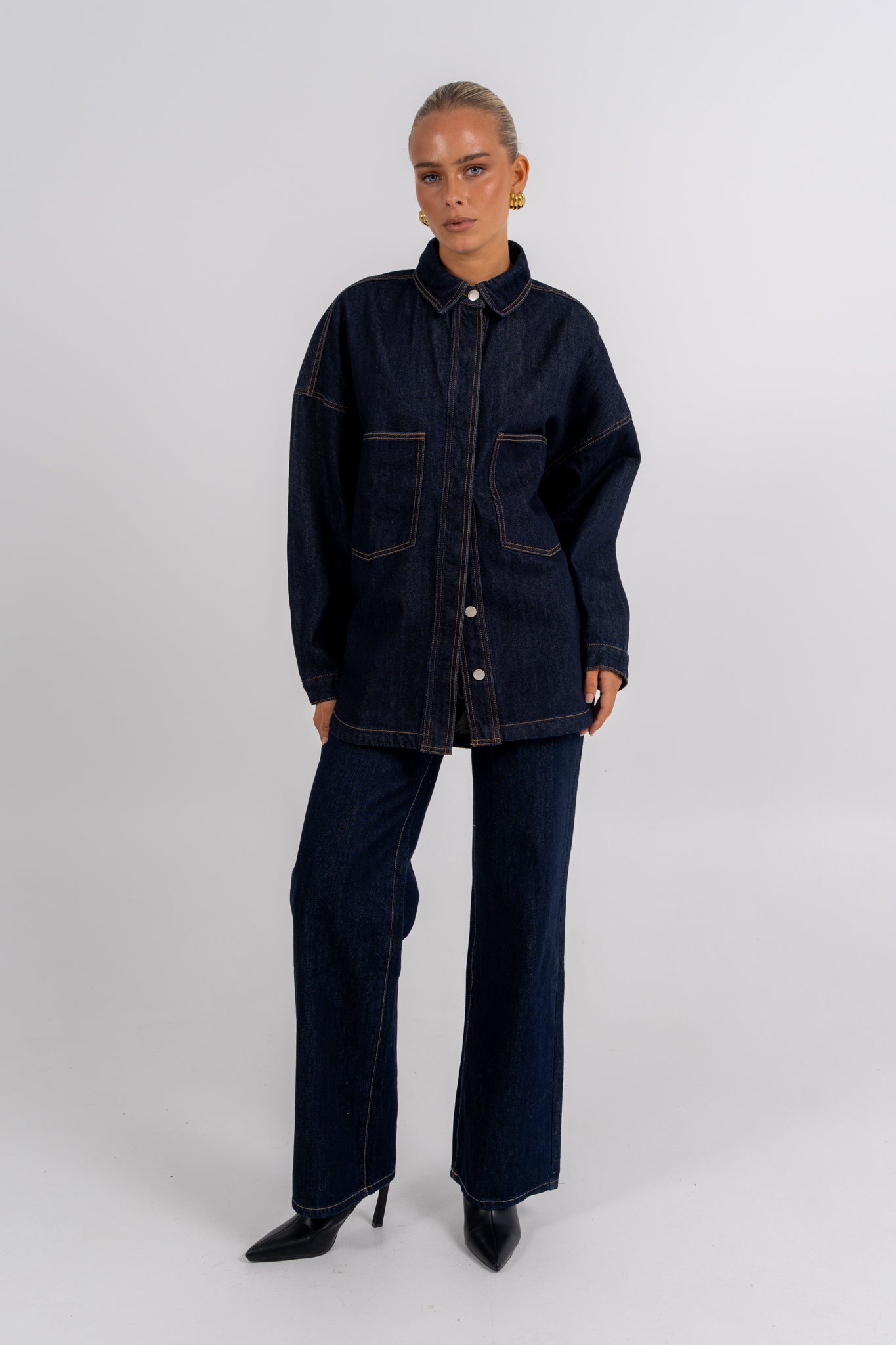 Ilou Denim Shirt Indigo