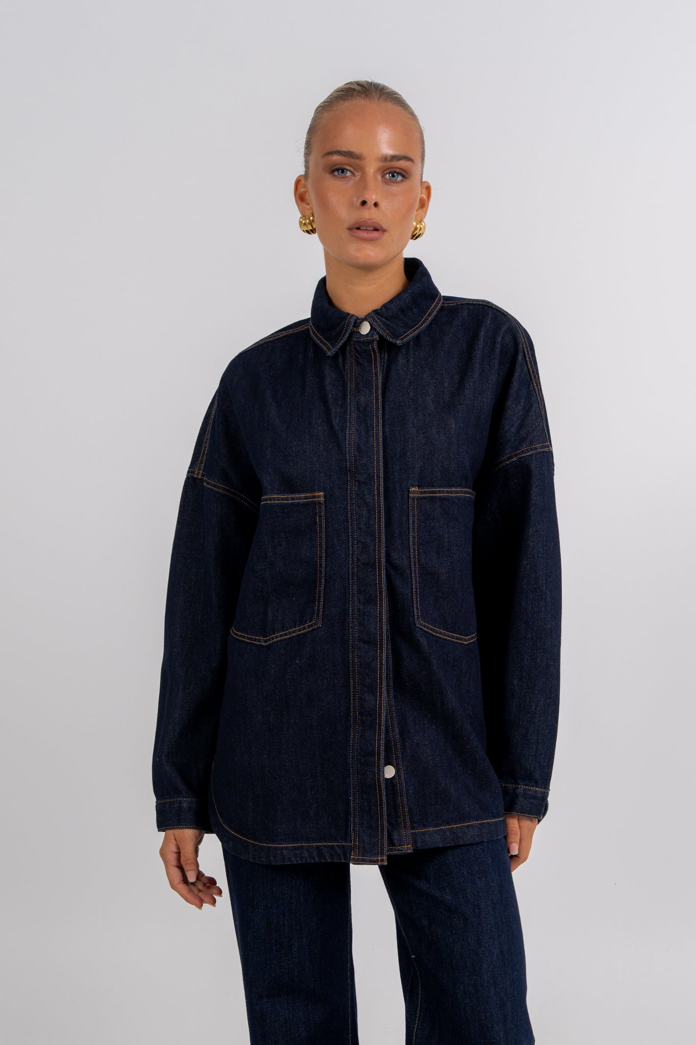 Ilou Denim Shirt Indigo