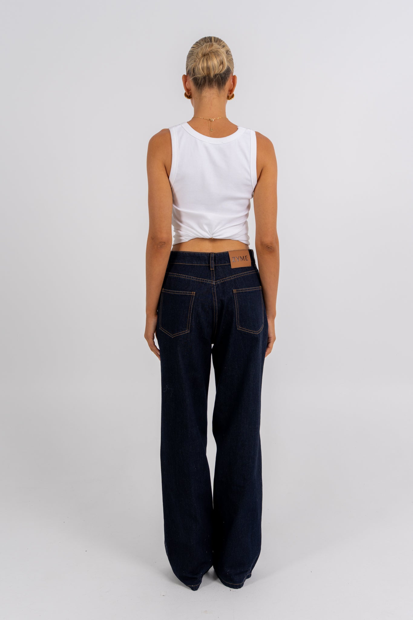 Janey Baggy Leg Jeans Indigo