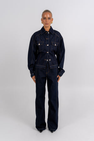 Saya Jacket Indigo