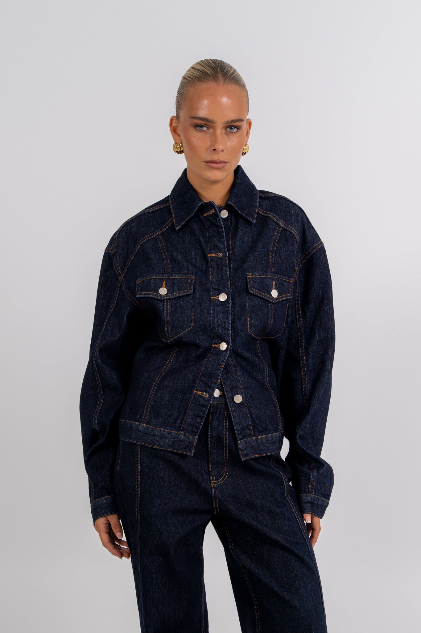 Saya Jacket Indigo