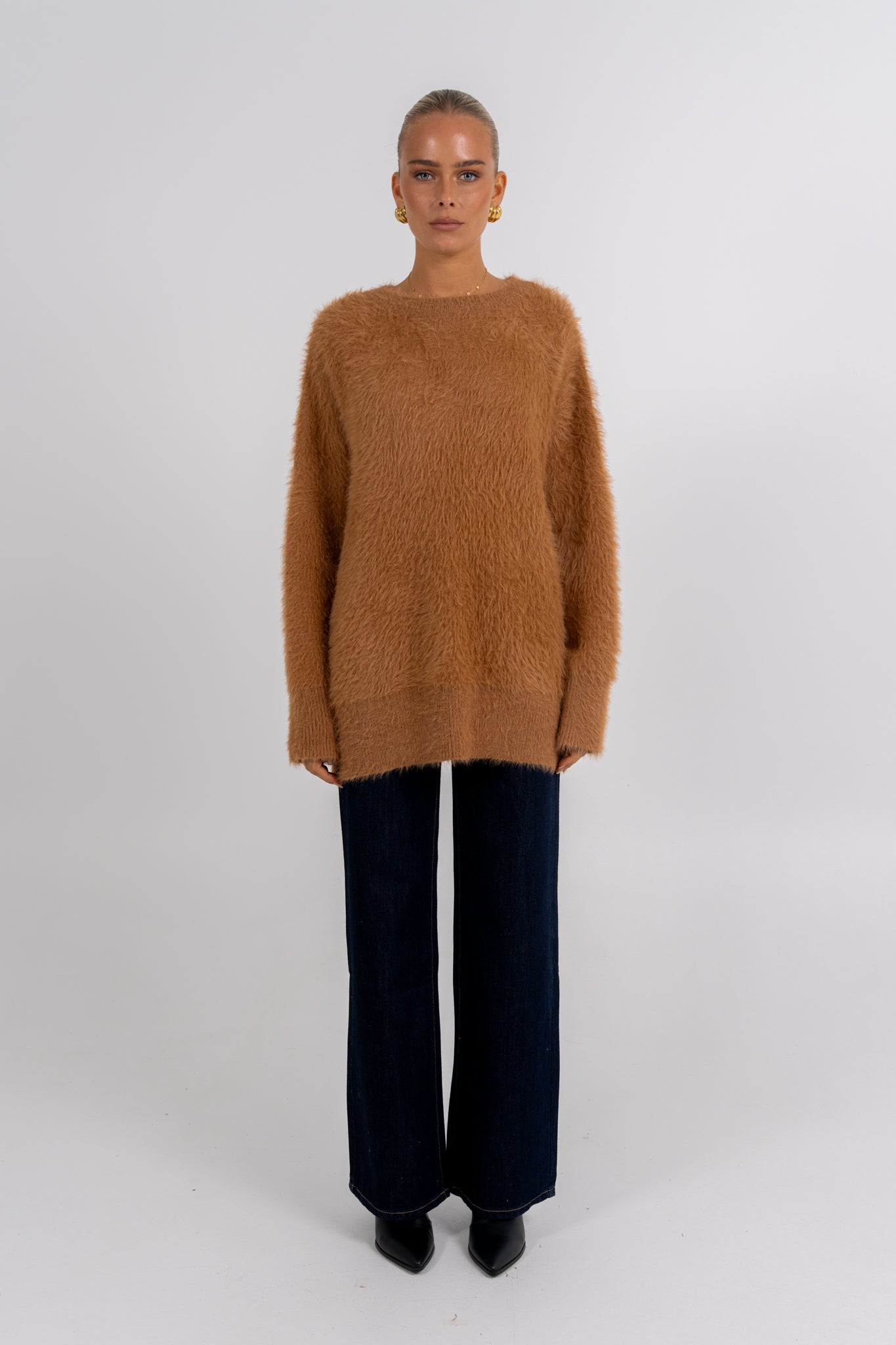 Willow Knit Jumper Tan