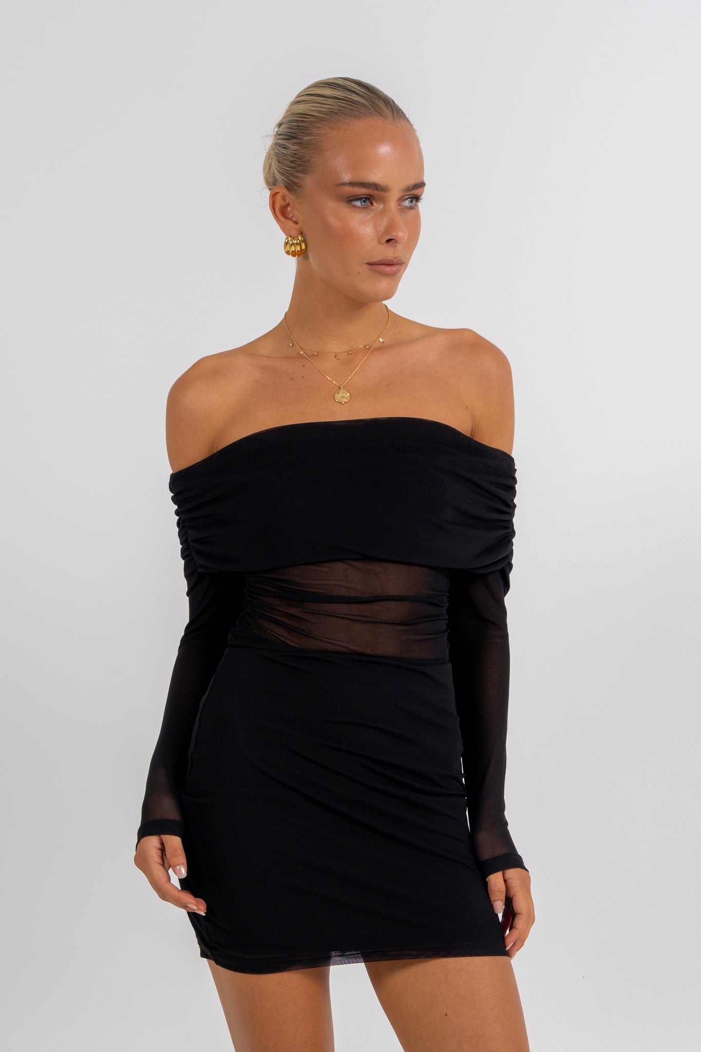 Irea Mini Dress Black