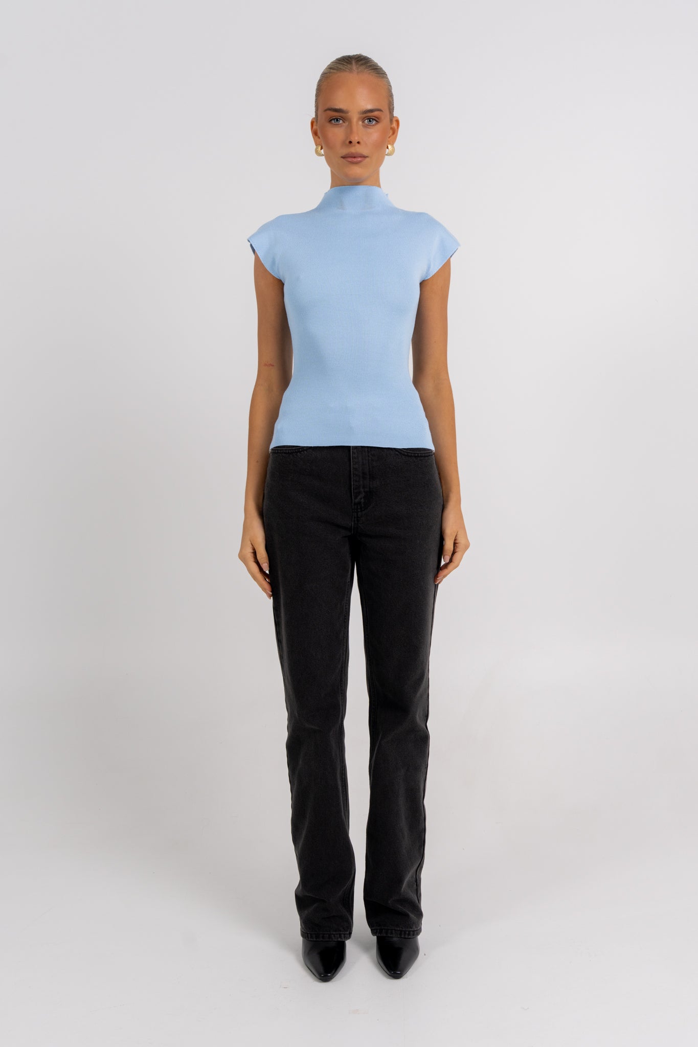 Darragh Top Baby Blue