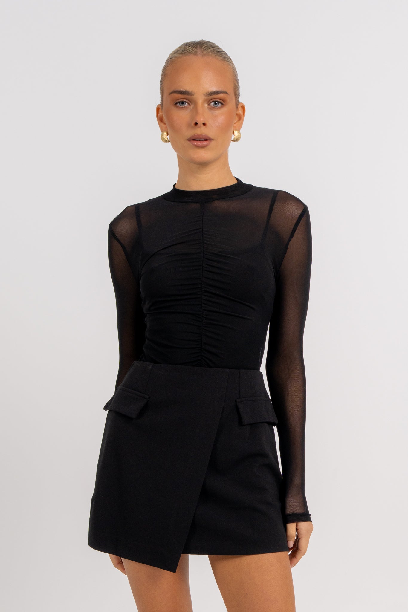 Azrah Mini Skirt Black