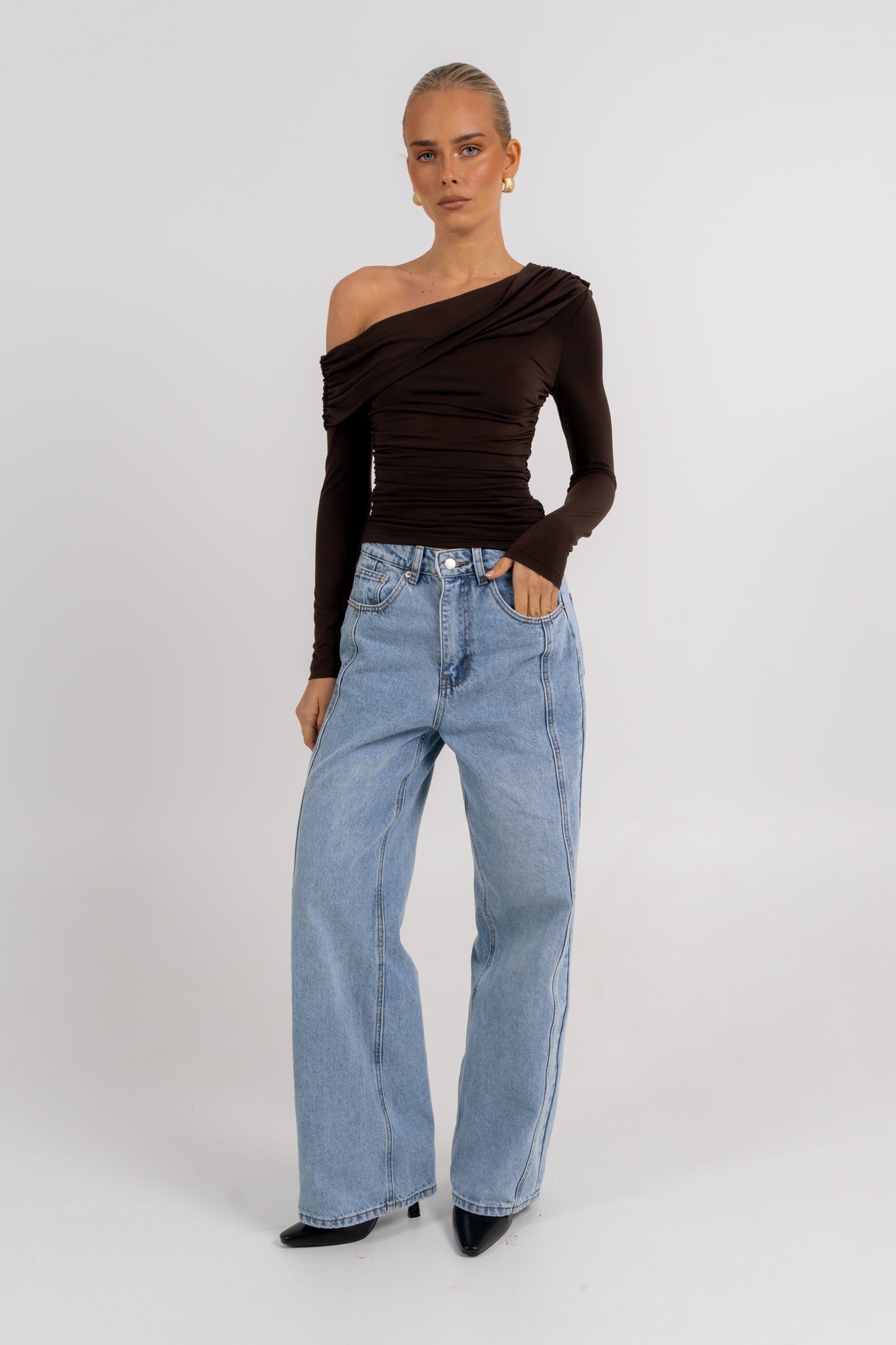 Xylia Top Dark Espresso