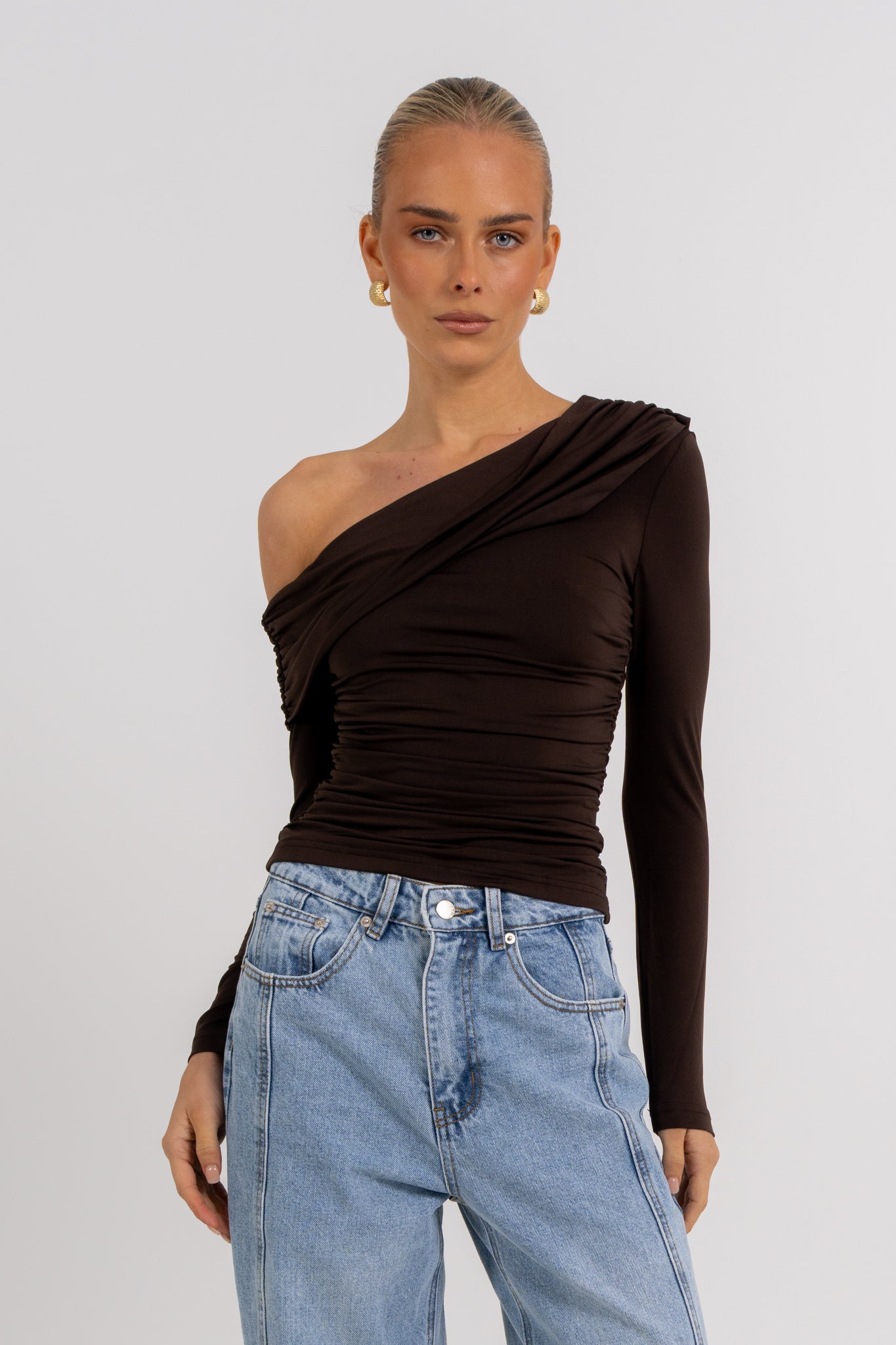 Xylia Top Dark Espresso