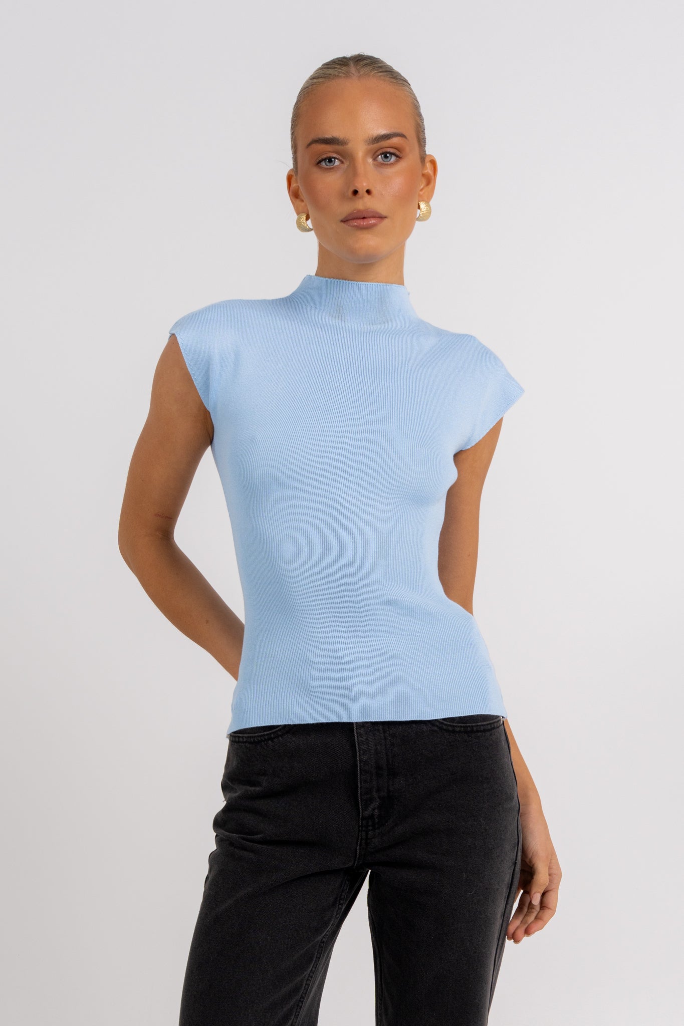 Darragh Top Baby Blue
