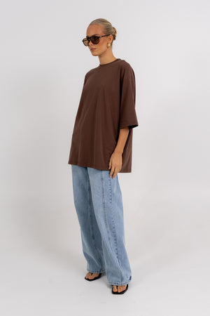 PRE ORDER Ariana Tee Chocolate