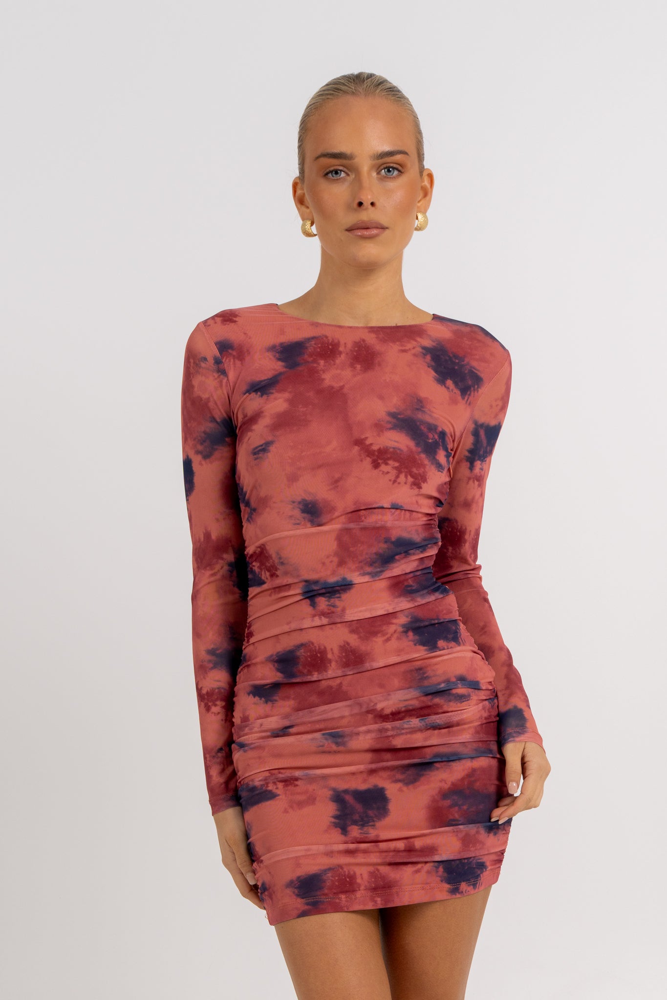 Willora Dress Rust Ink